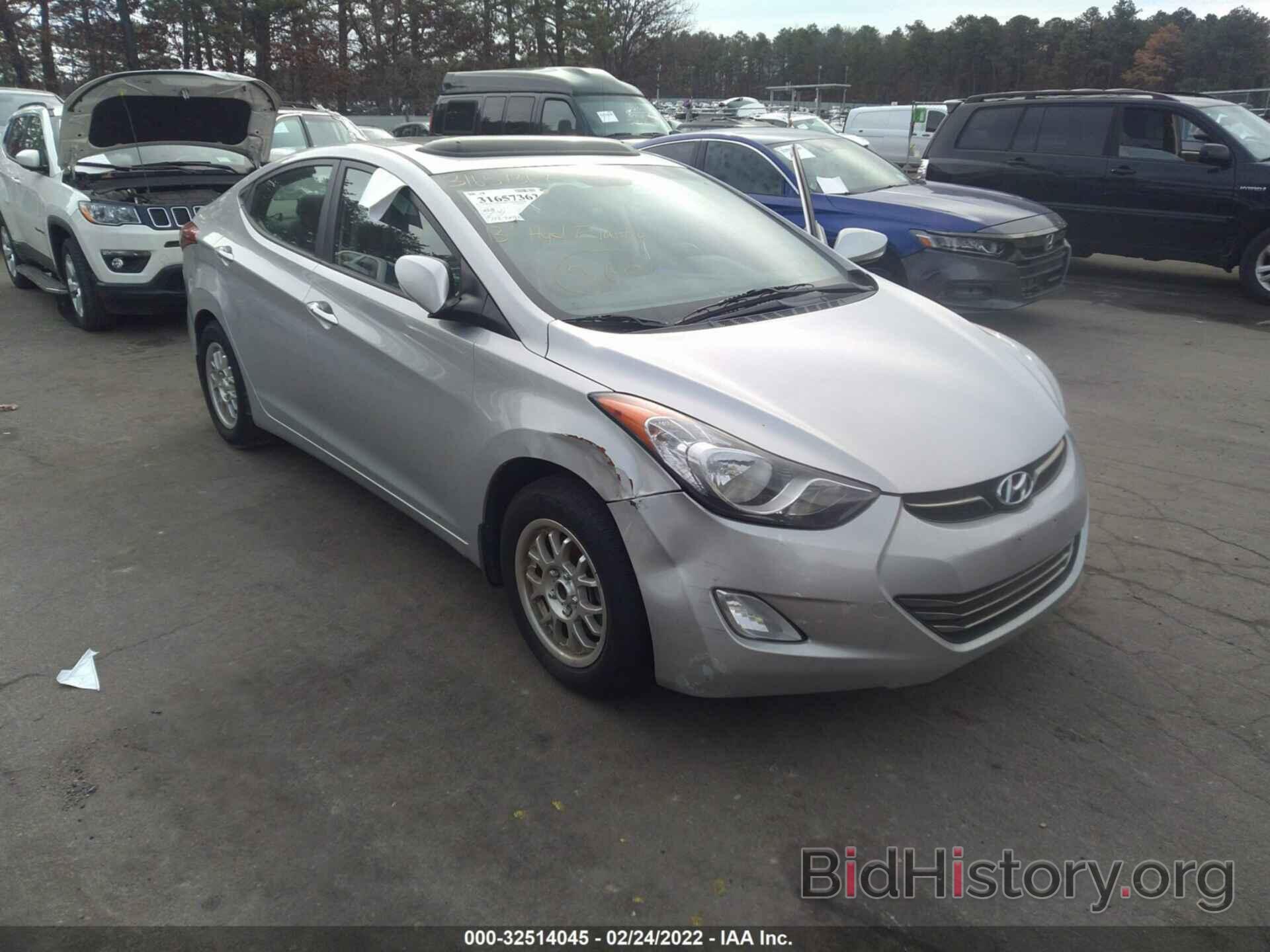 Photo KMHDH4AE0DU639212 - HYUNDAI ELANTRA 2013