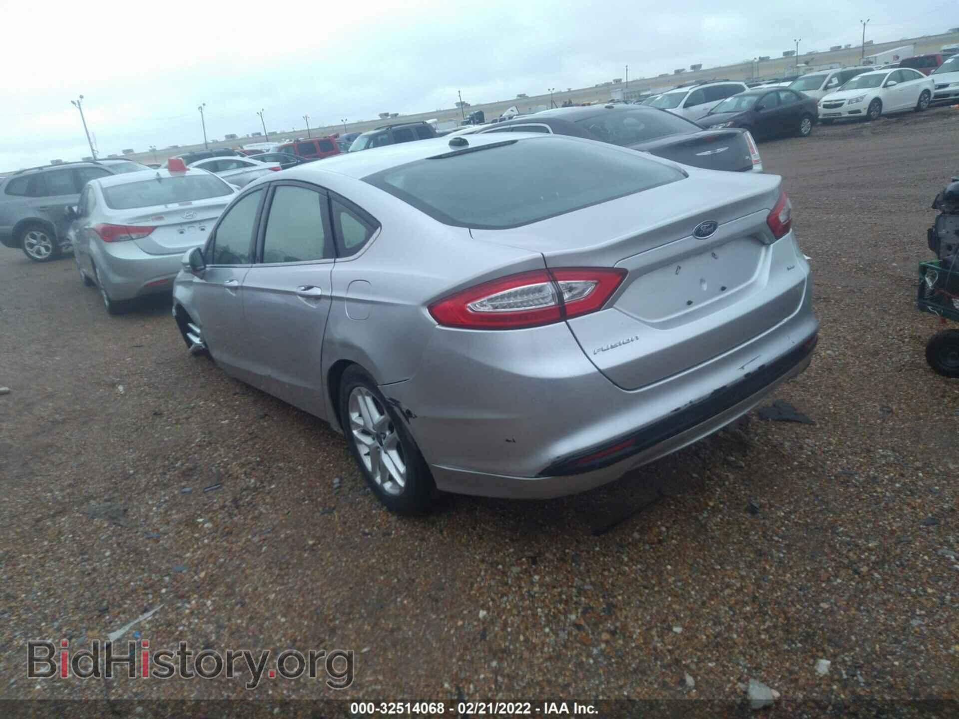 2013 FORD FUSION - VIN: 3FA6P0H72DR384365 - Фото 3