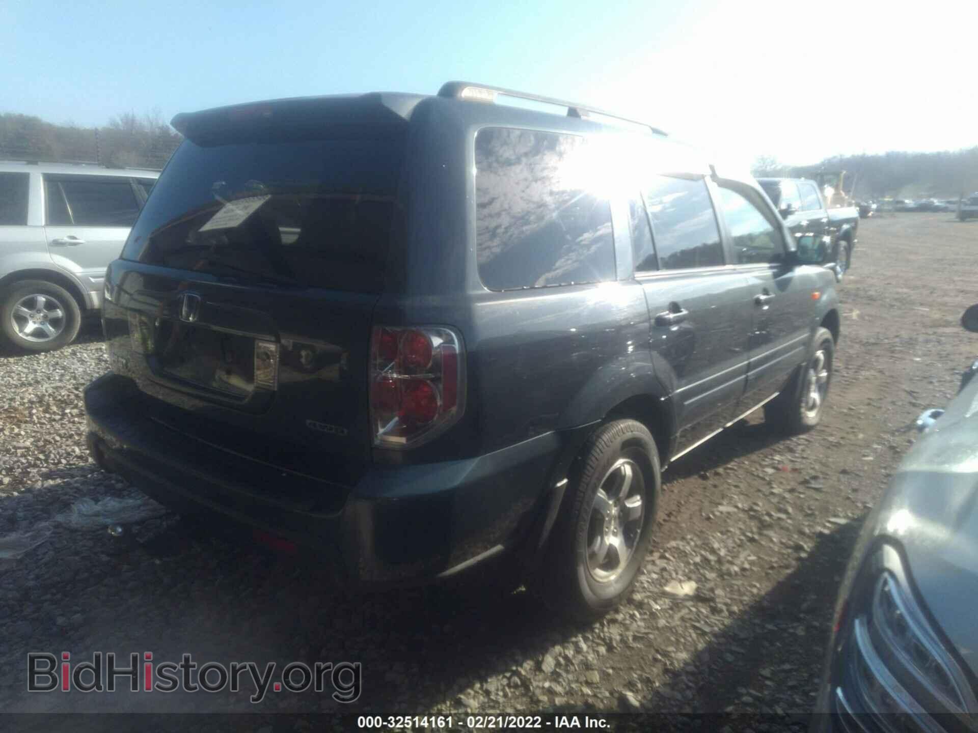 2006 HONDA PILOT - VIN: 2HKYF18466H511996 - Фото 4