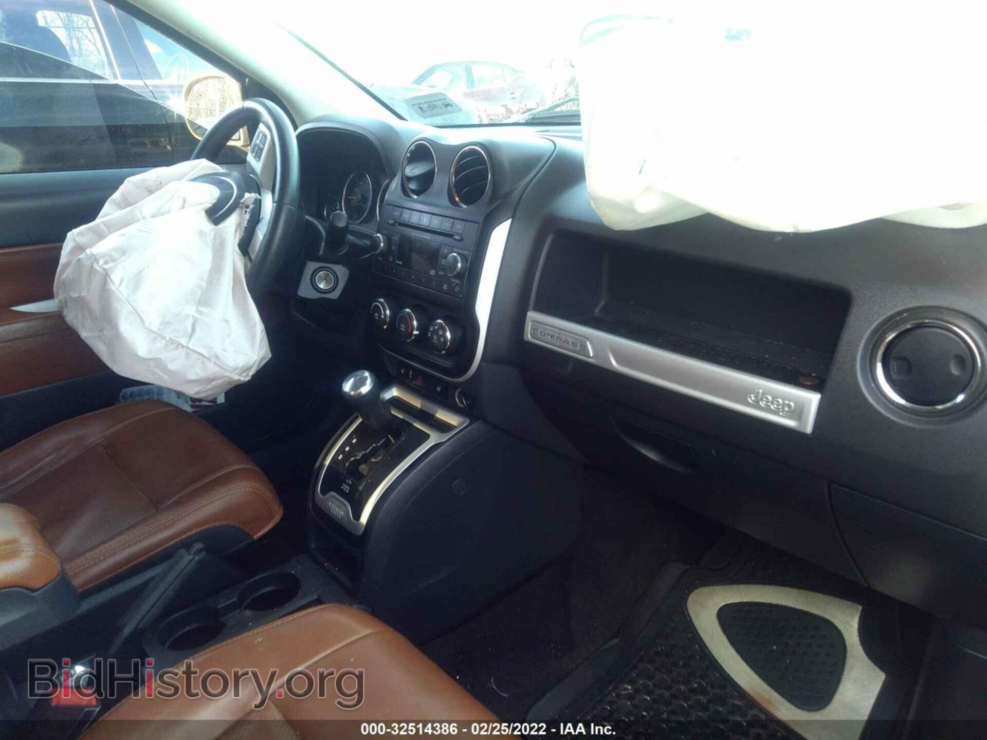 2016 JEEP COMPASS - VIN: 1C4NJDEB0GD767743 - Фото 5