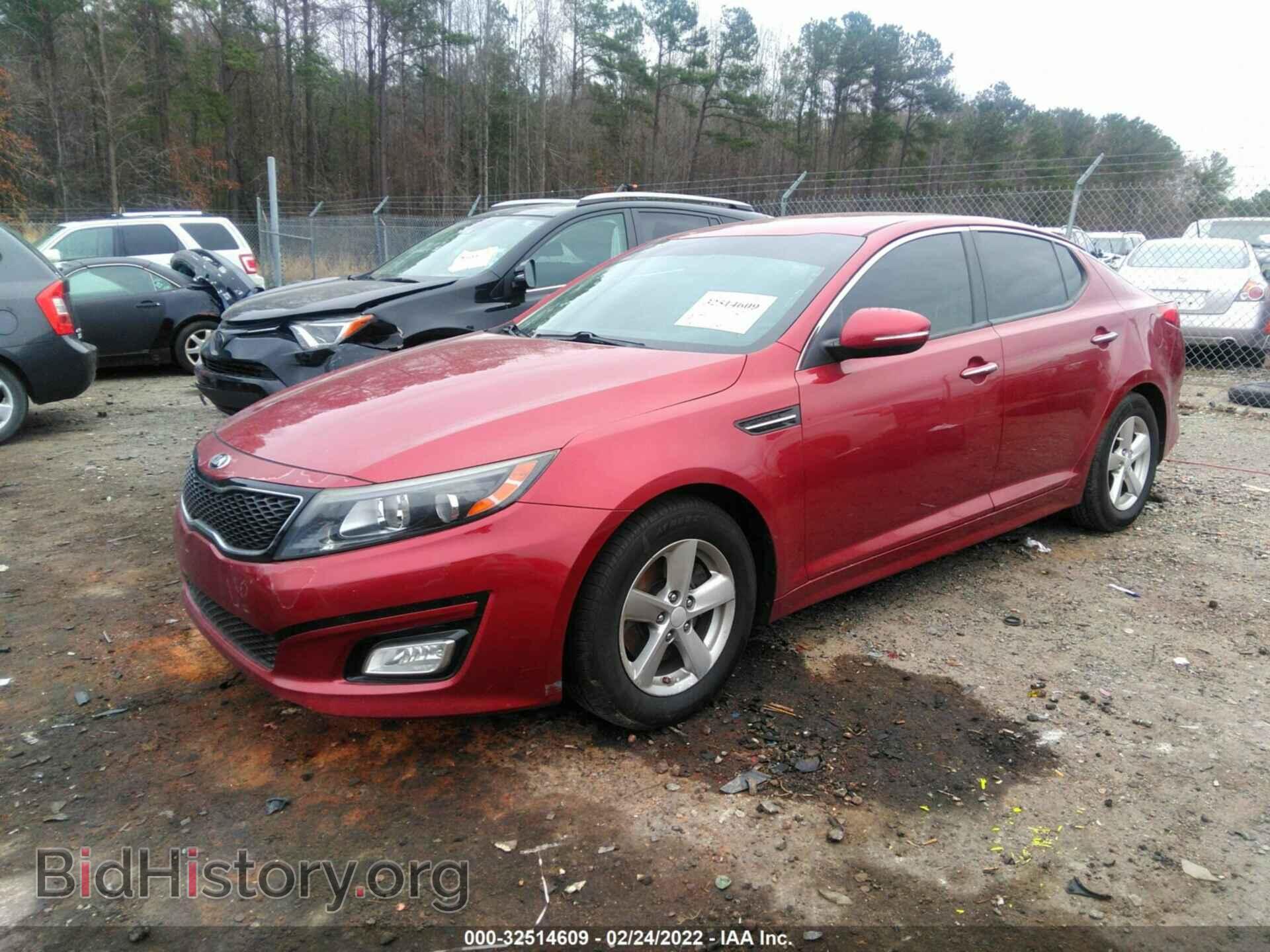 2015 KIA OPTIMA - VIN: 5XXGM4A74FG489600 - Фото 2