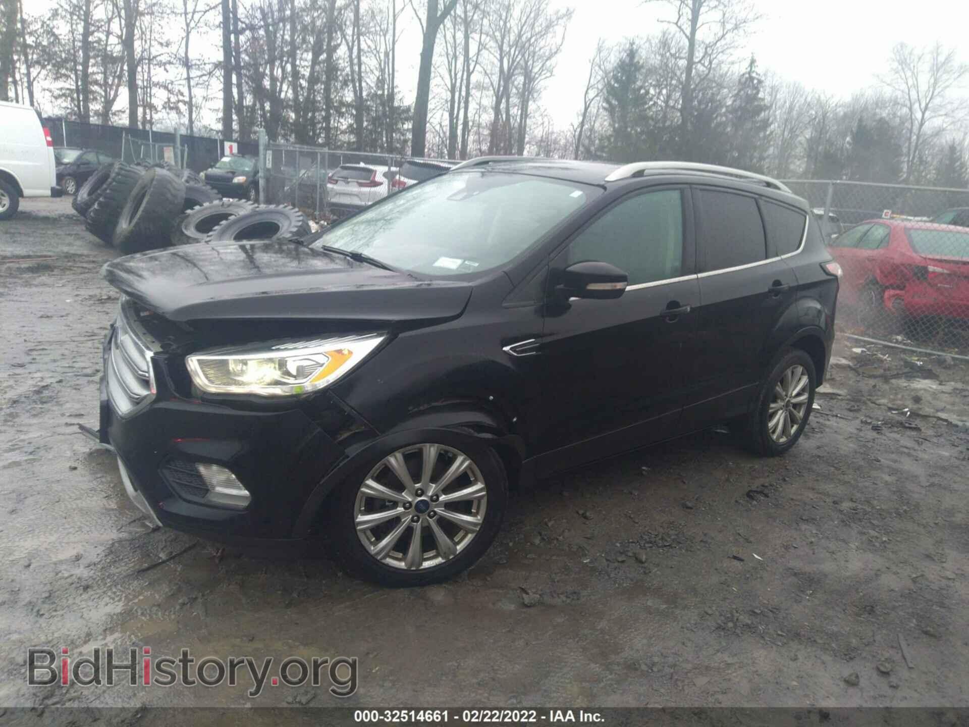 2017 FORD ESCAPE - VIN: 1FMCU9J97HUB94433 - Фото 2