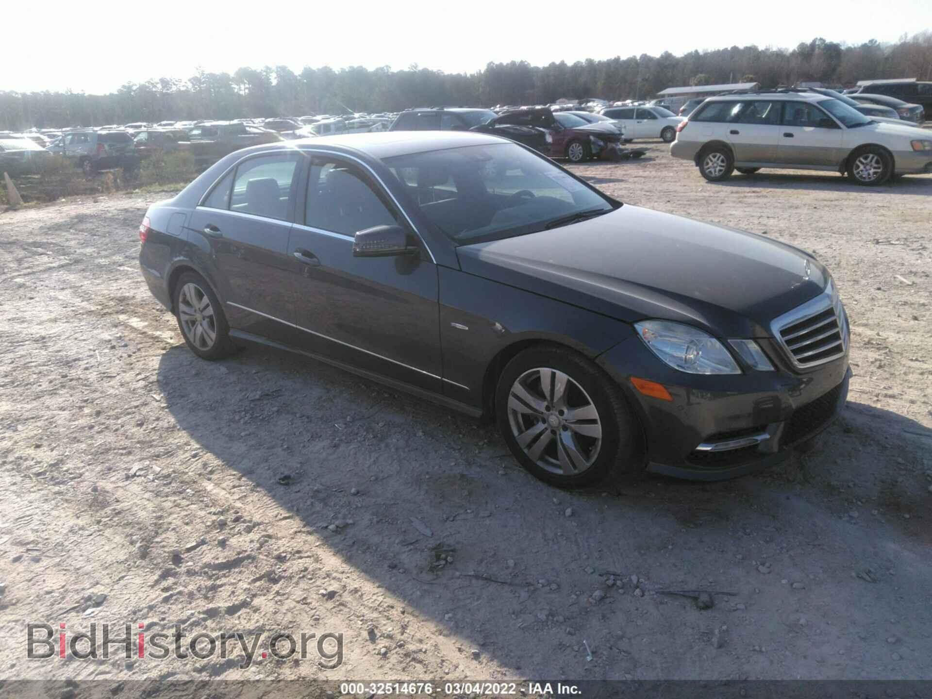 Фотография WDDHF2EB3CA521550 - MERCEDES-BENZ E-CLASS 2012