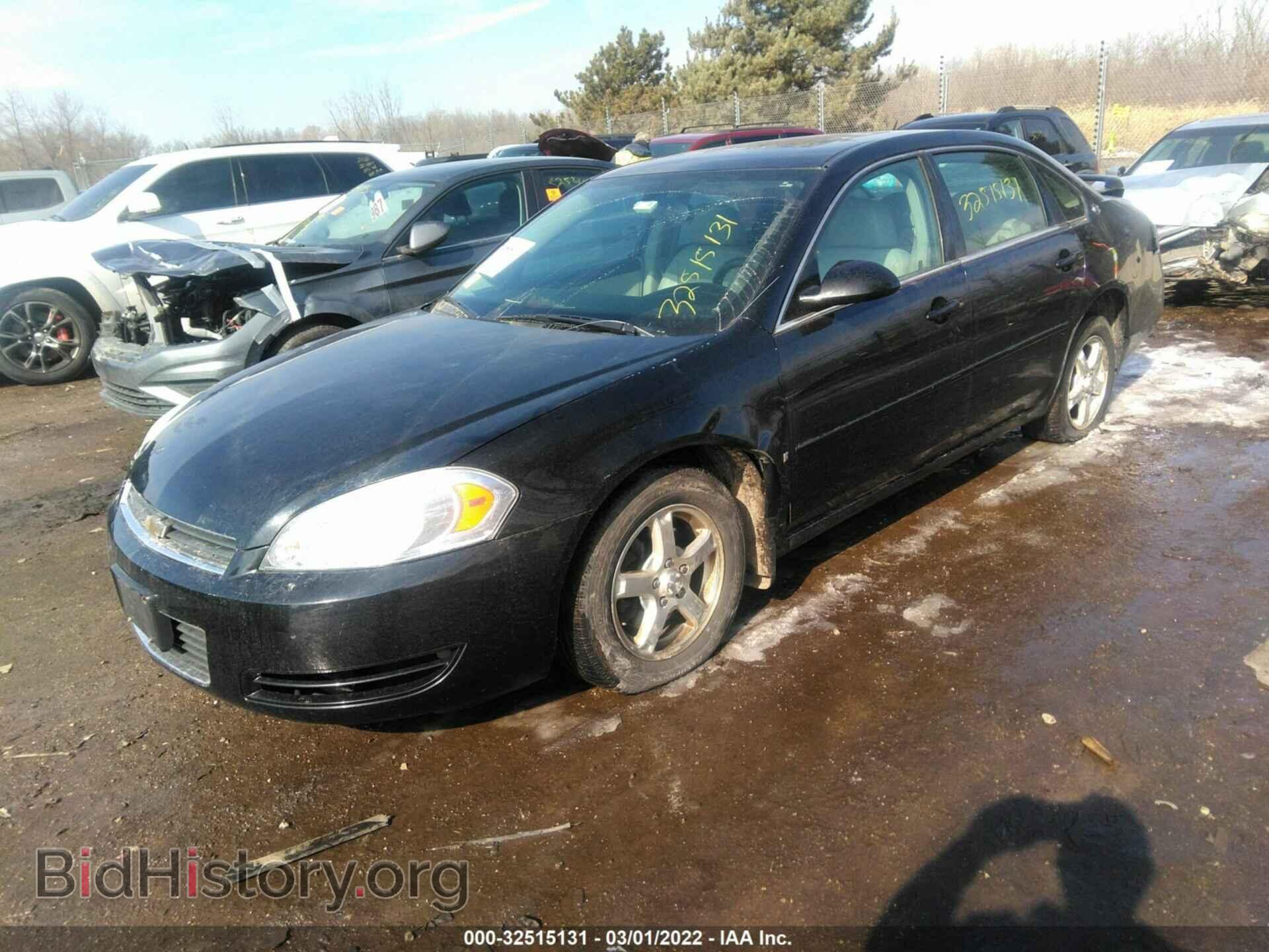 2008 CHEVROLET IMPALA - VIN: 2G1WT58K189252869 - Фото 2