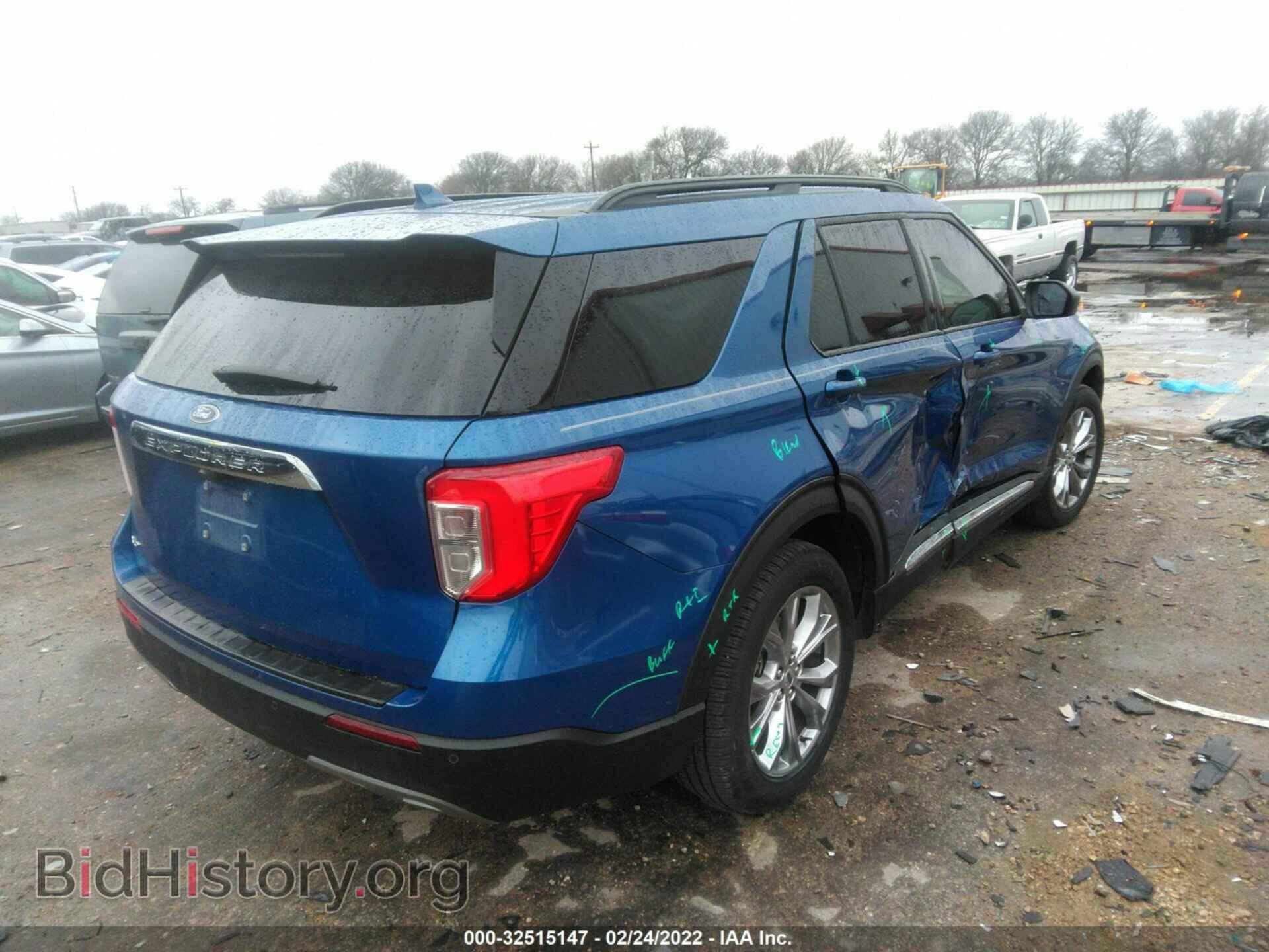 2020 FORD EXPLORER - VIN: 1FMSK7DH2LGC89854 - Фото 4