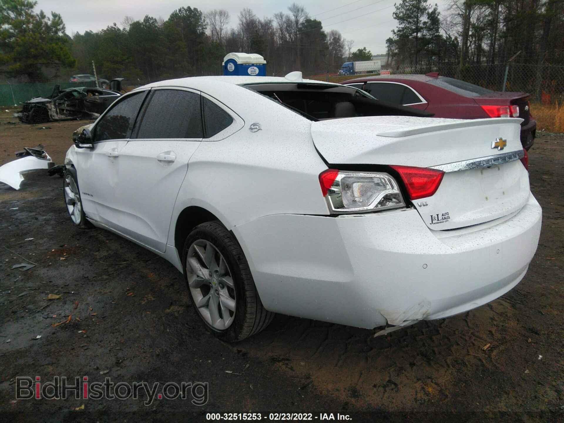 2015 CHEVROLET IMPALA - VIN: 2G1125S37F9219693 - Фото 3