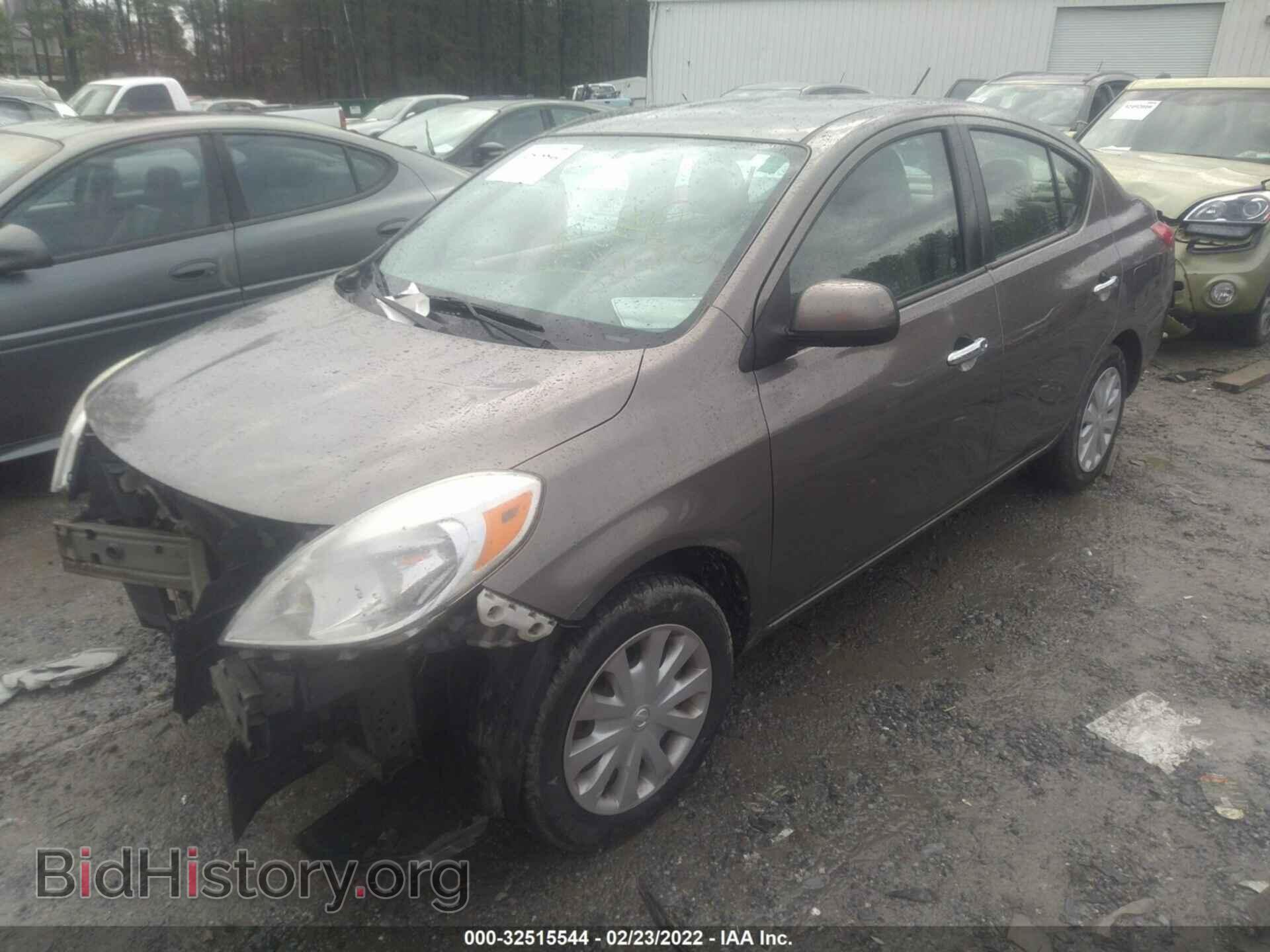 2012 NISSAN VERSA - VIN: 3N1CN7AP2CL934108 - Фото 2