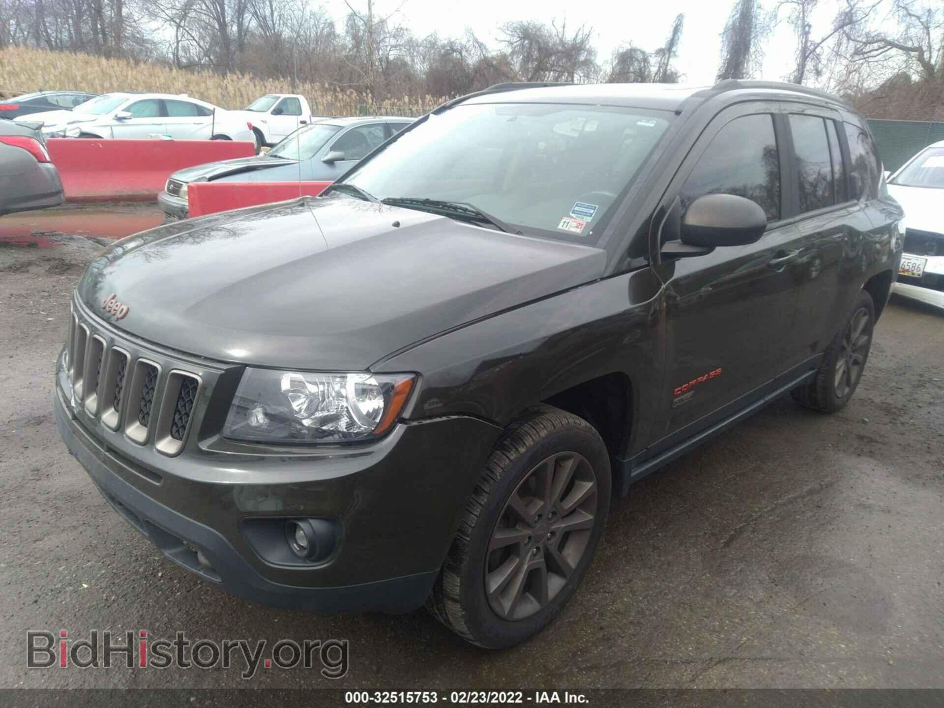 2016 JEEP COMPASS - VIN: 1C4NJDBB6GD784910 - Фото 2