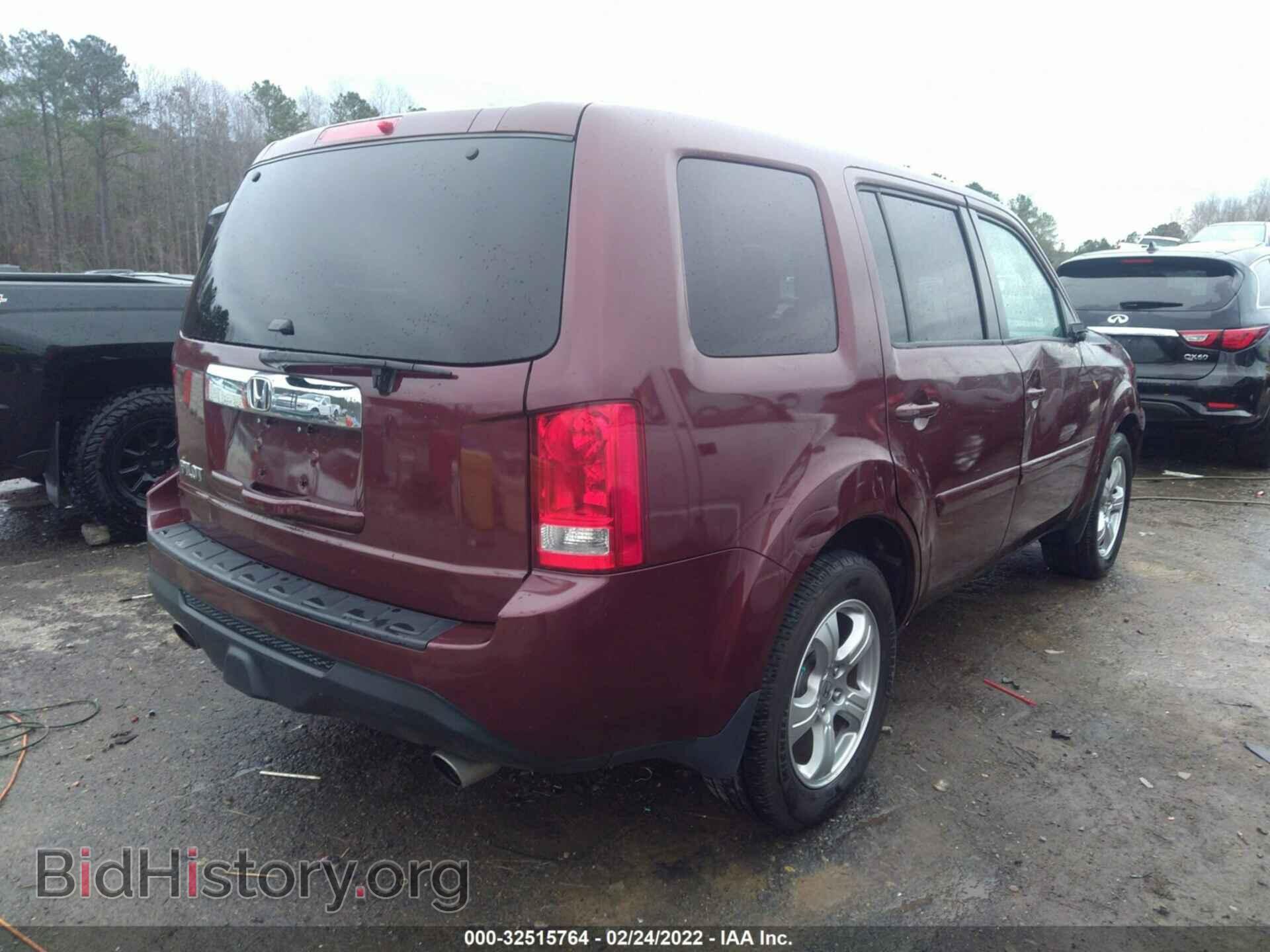 2013 HONDA PILOT - VIN: 5FNYF3H56DB024300 - Фото 4