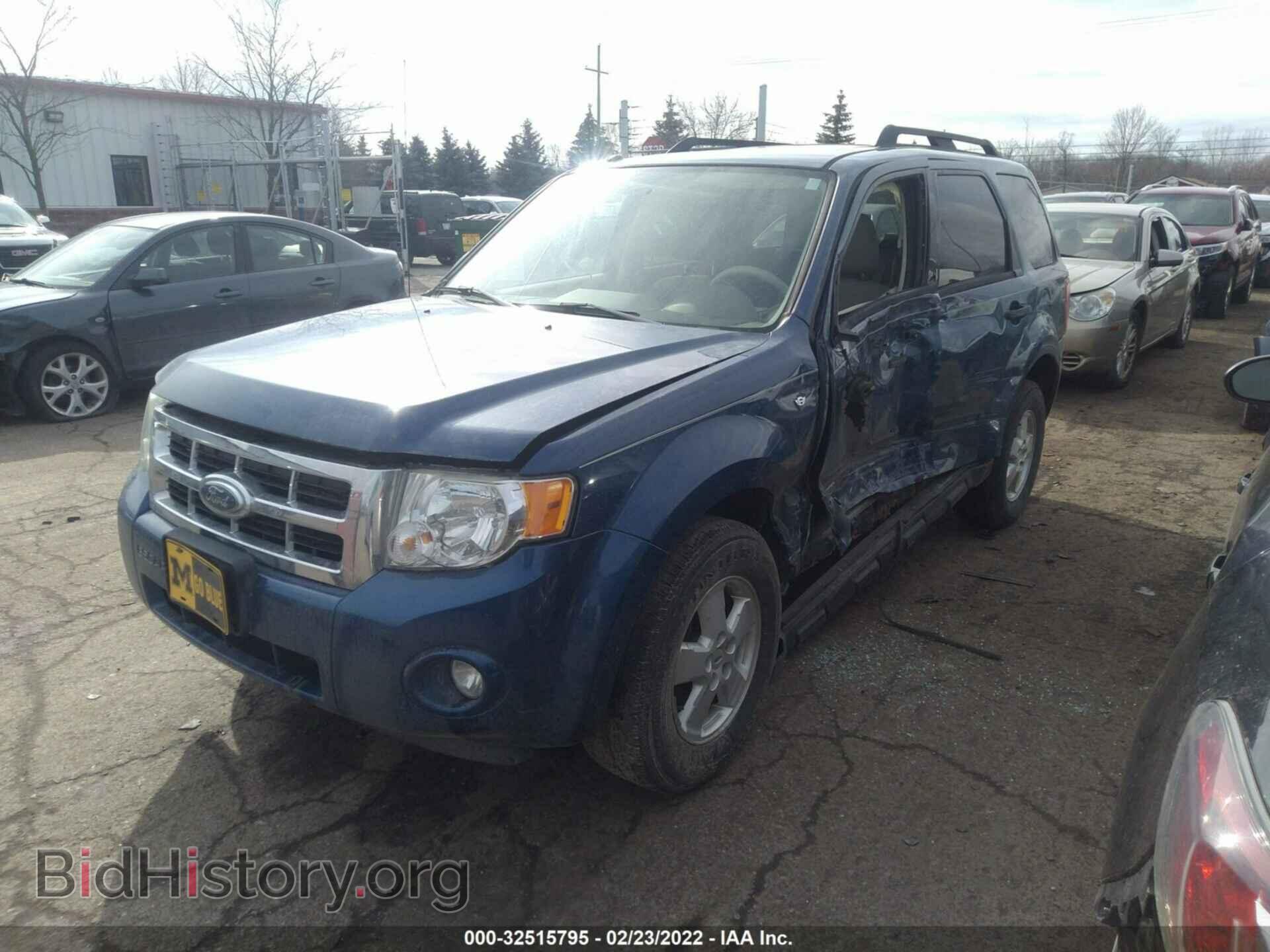 2008 FORD ESCAPE - VIN: 1FMCU03148KB33202 - Фото 2