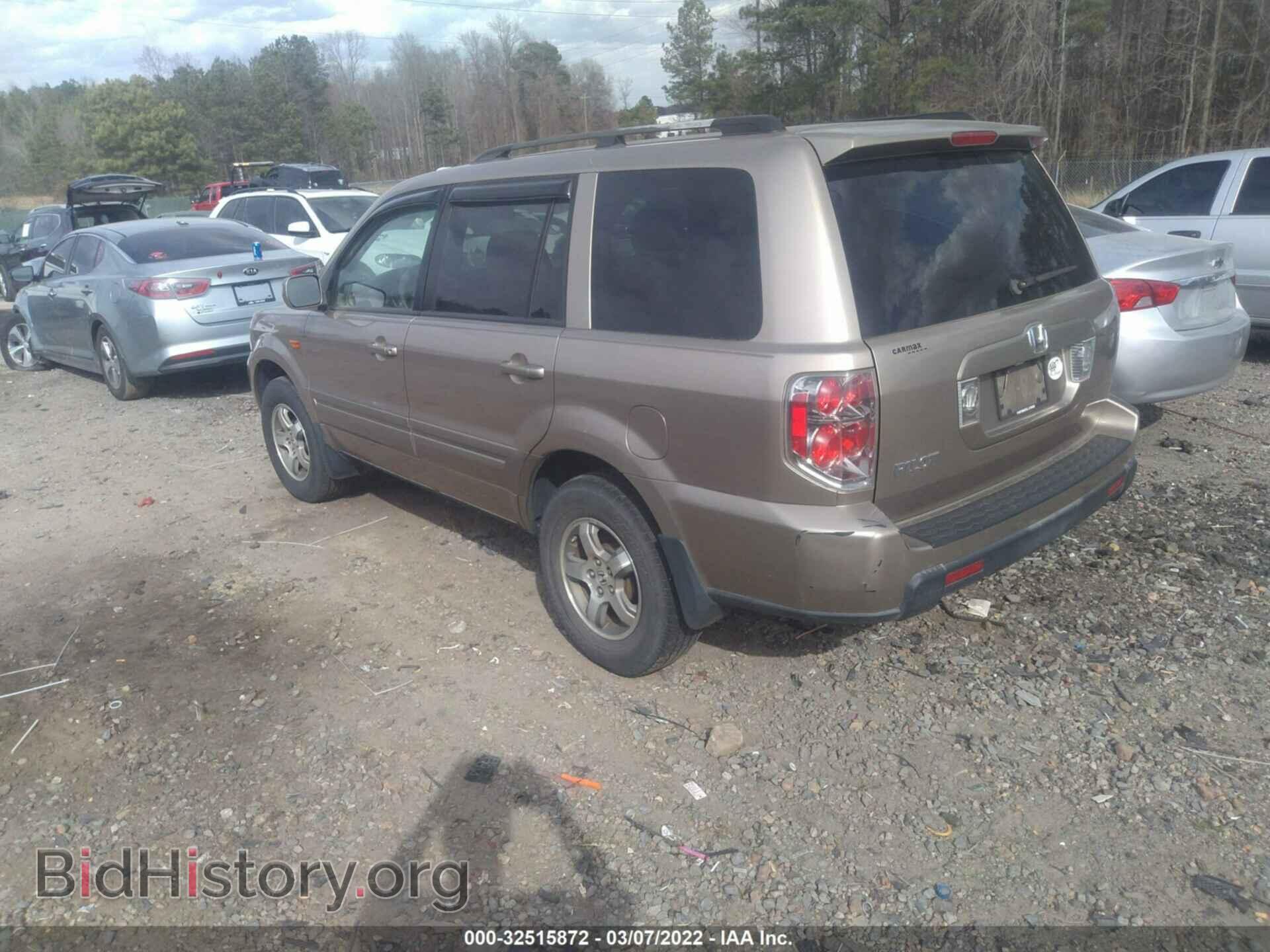 2006 HONDA PILOT - VIN: 5FNYF28496B043234 - Фото 3