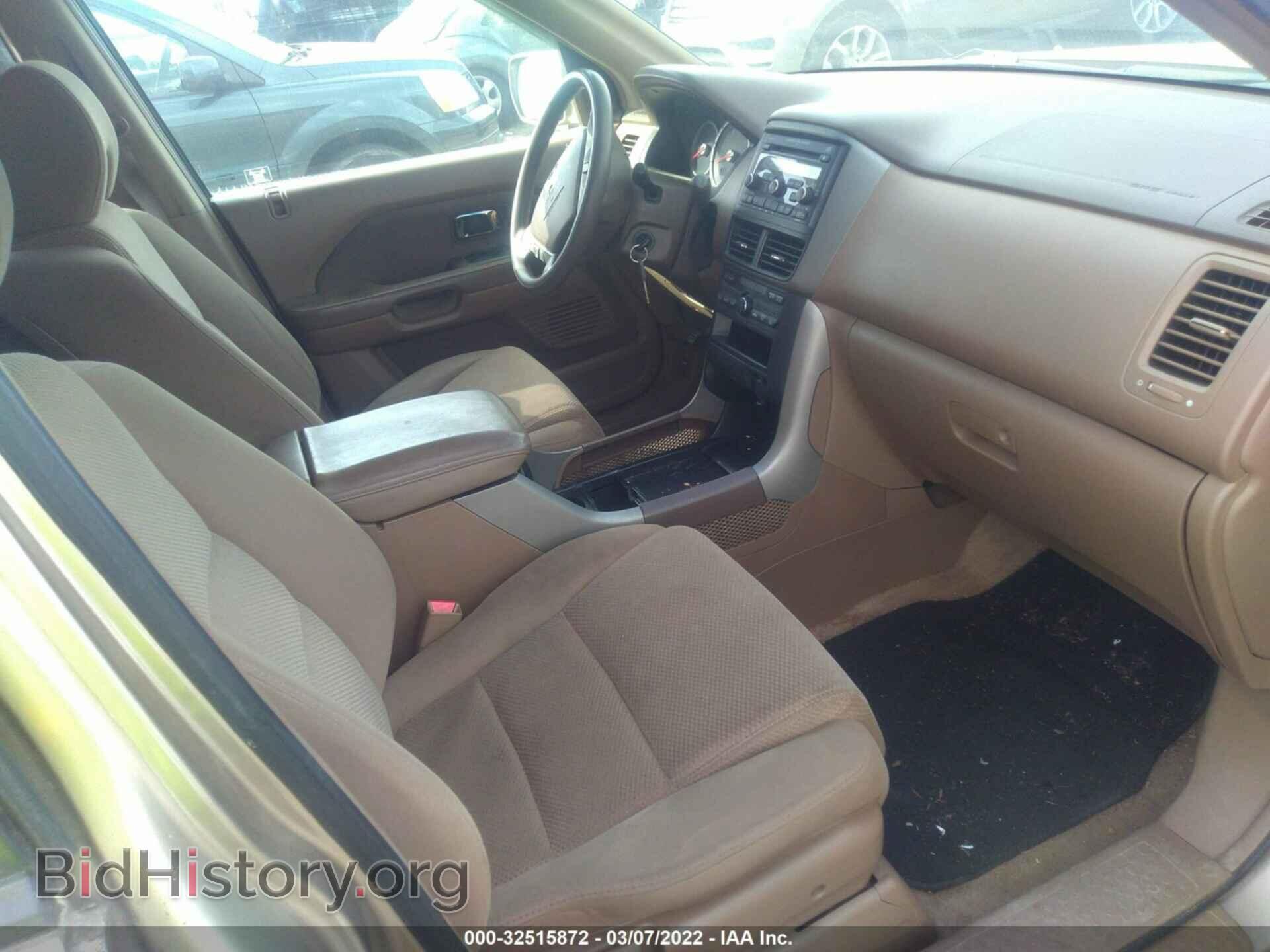 2006 HONDA PILOT - VIN: 5FNYF28496B043234 - Фото 5