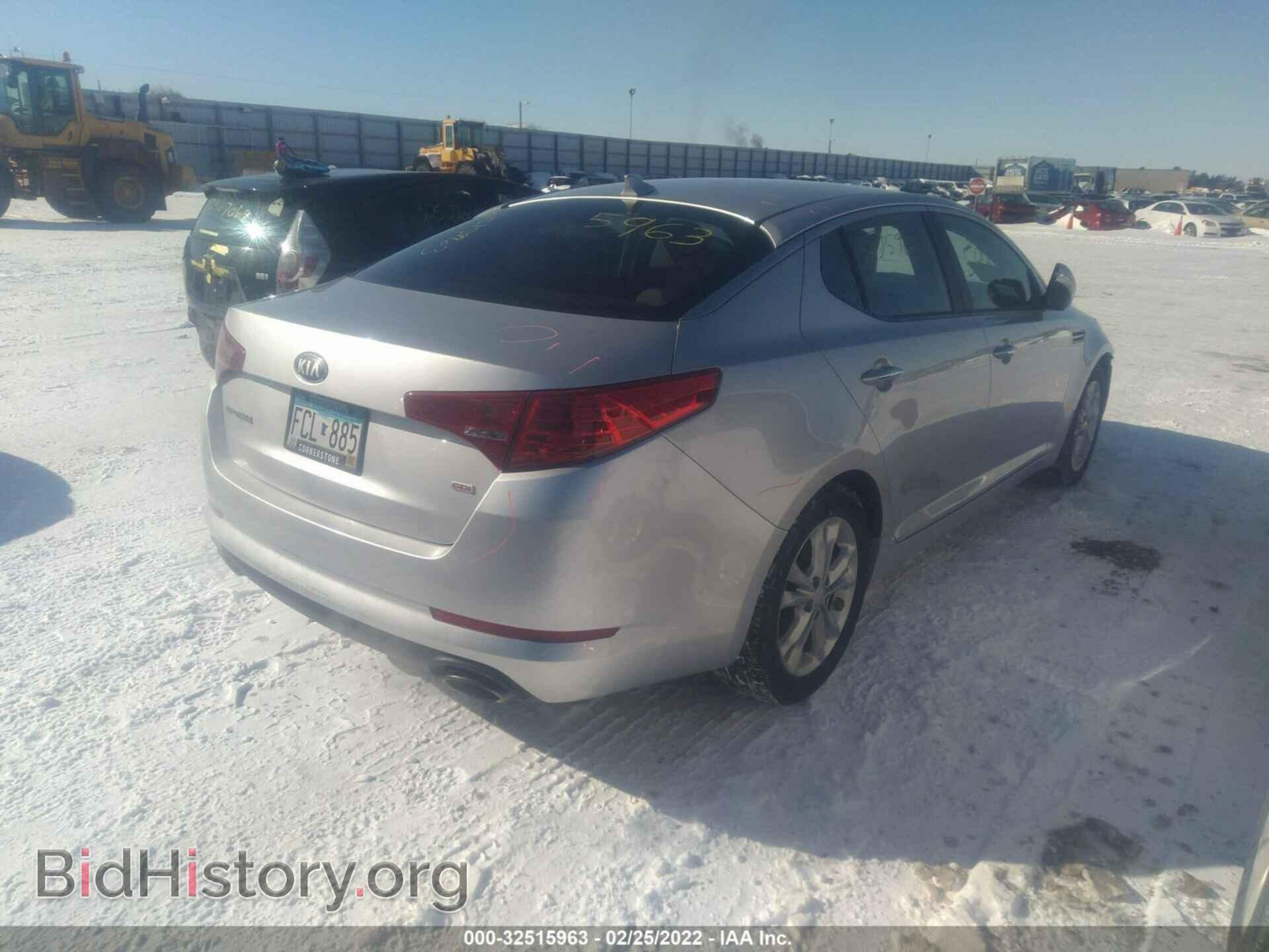 2013 KIA OPTIMA - VIN: KNAGM4A77D5377954 - Фото 4