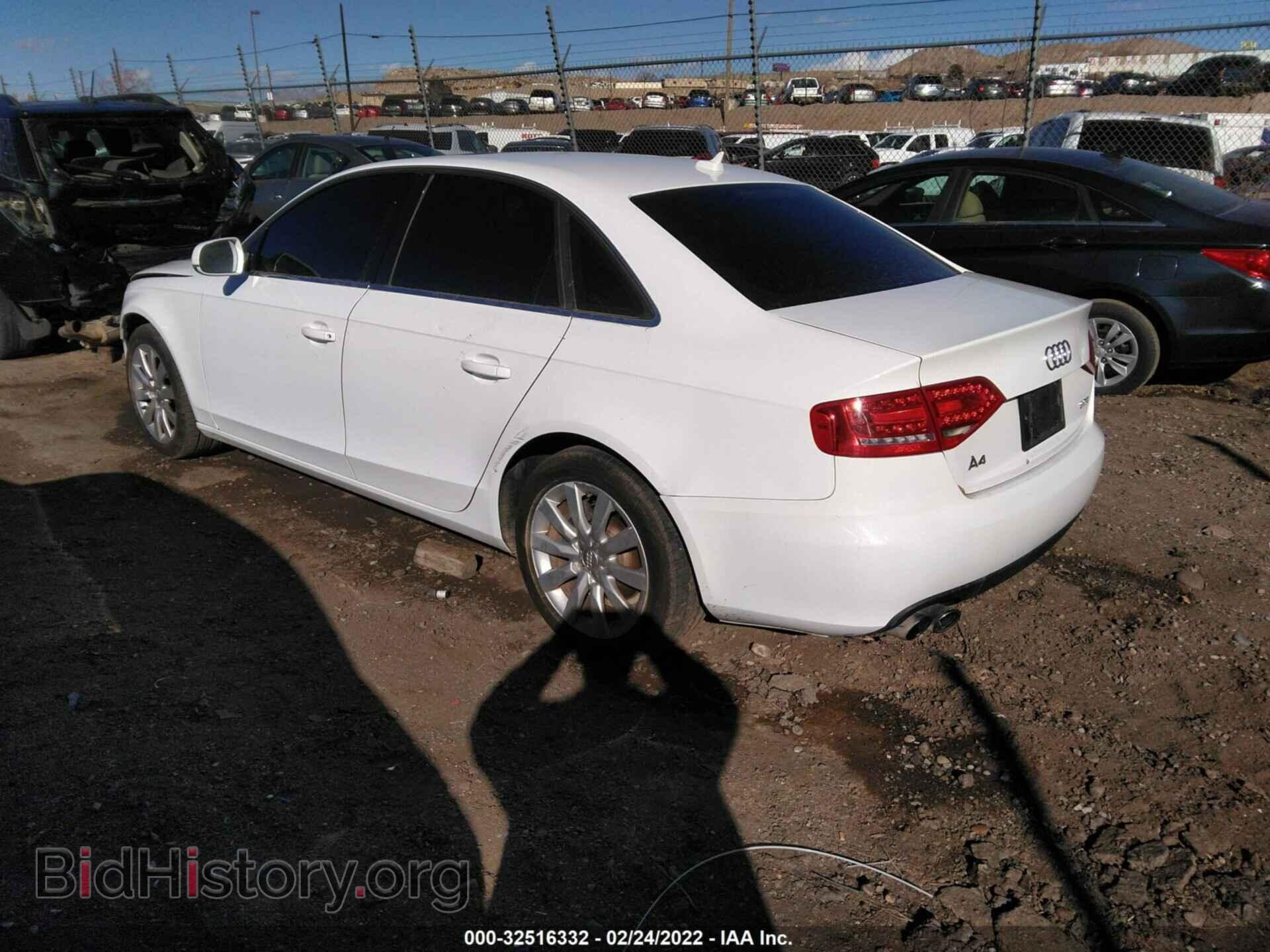 2012 AUDI A4 - VIN: WAUBFAFLXCA069336 - Фото 3