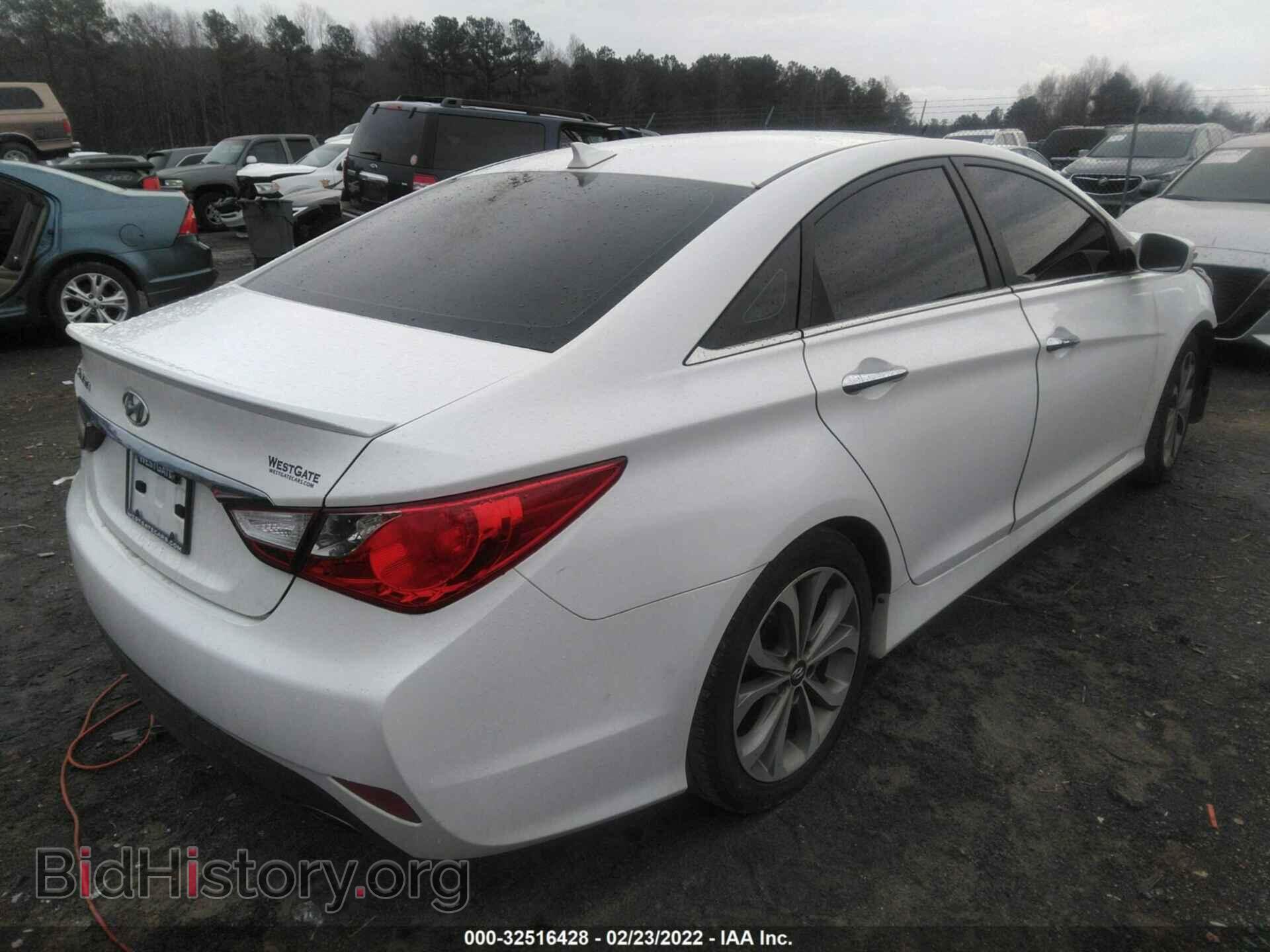 2014 HYUNDAI SONATA - VIN: 5NPEC4AC7EH862235 - Фото 4