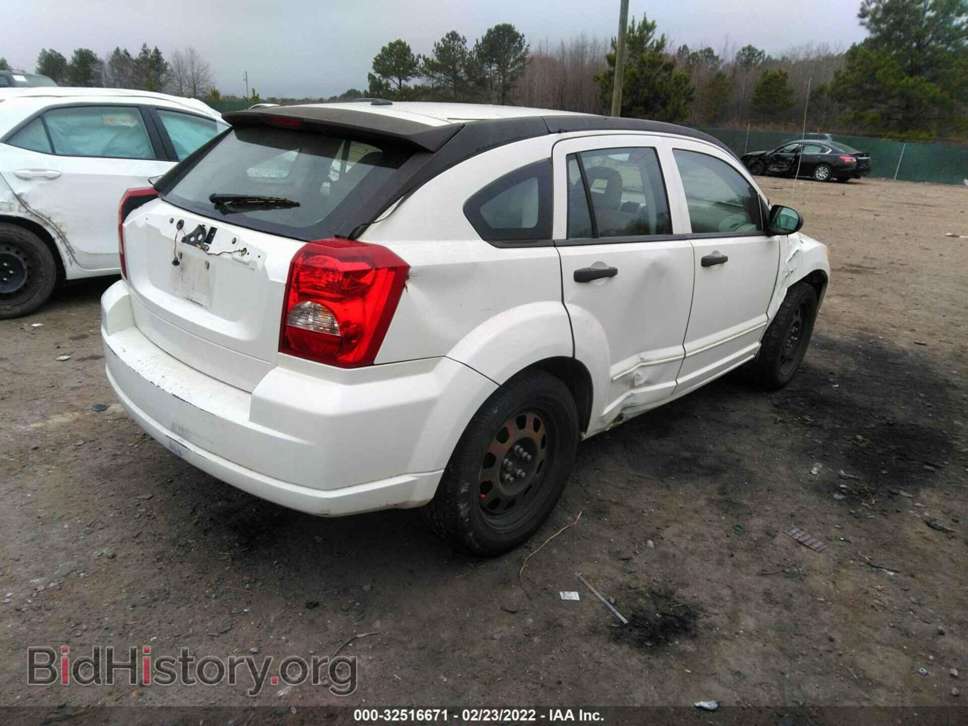 2007 DODGE CALIBER - VIN: 1B3HB48B97D509020 - Фото 4