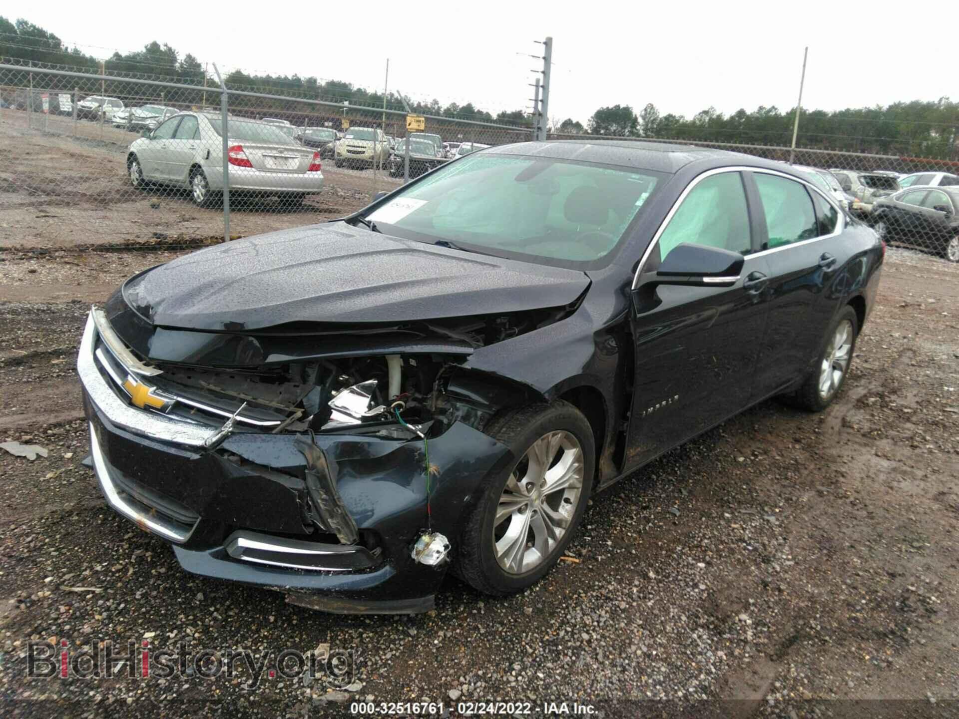 2014 CHEVROLET IMPALA - VIN: 2G1115SL2E9197703 - Фото 2
