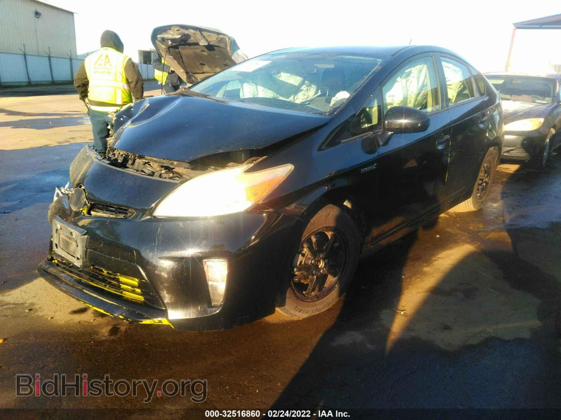 2014 TOYOTA PRIUS - VIN: JTDKN3DU8E1755777 - Фото 2