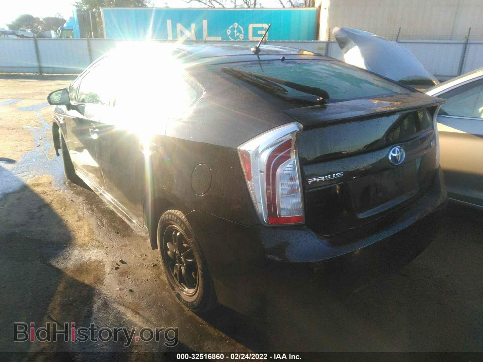 2014 TOYOTA PRIUS - VIN: JTDKN3DU8E1755777 - Фото 3