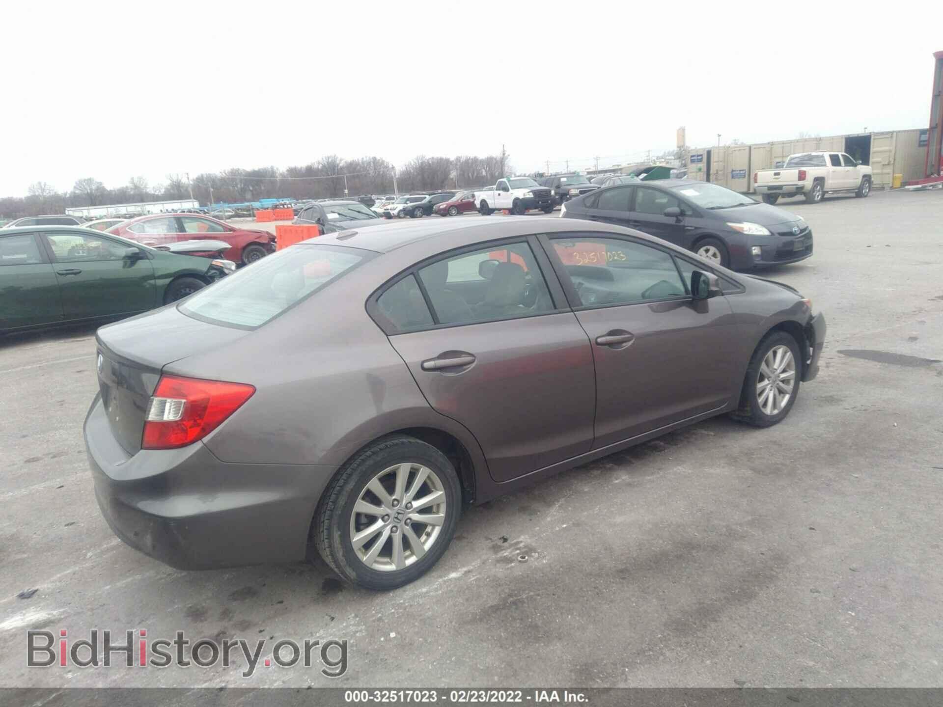 2012 HONDA CIVIC SDN - VIN: 19XFB2F95CE012954 - Фото 4