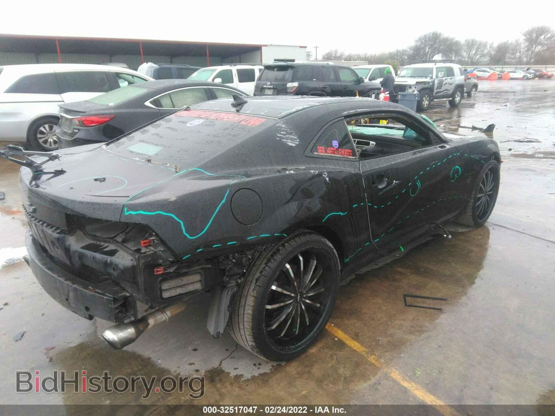 2013 CHEVROLET CAMARO - VIN: 2G1FE1E31D9122312 - Фото 4