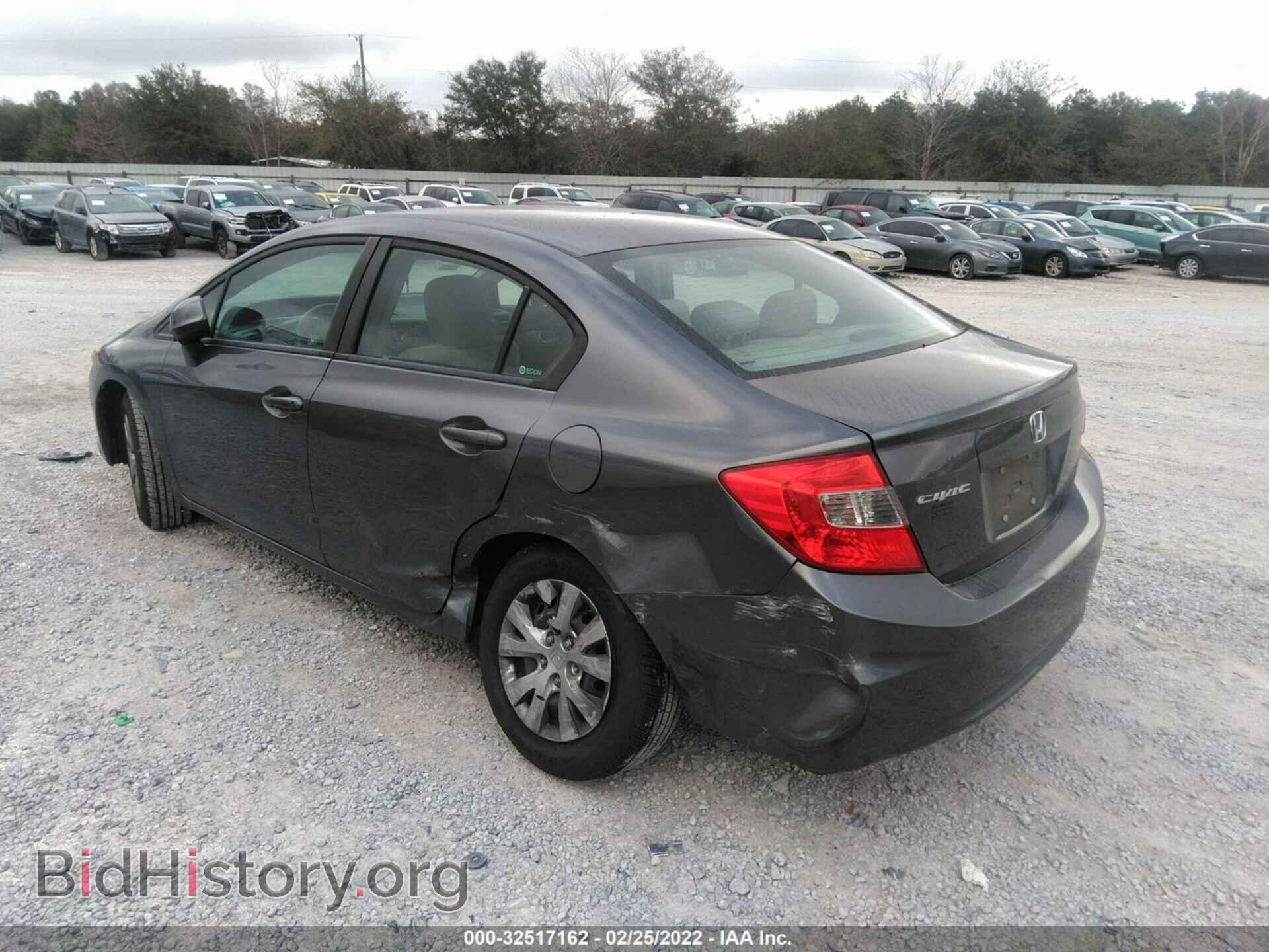 2012 HONDA CIVIC SDN - VIN: 19XFB2F56CE065286 - Фото 3