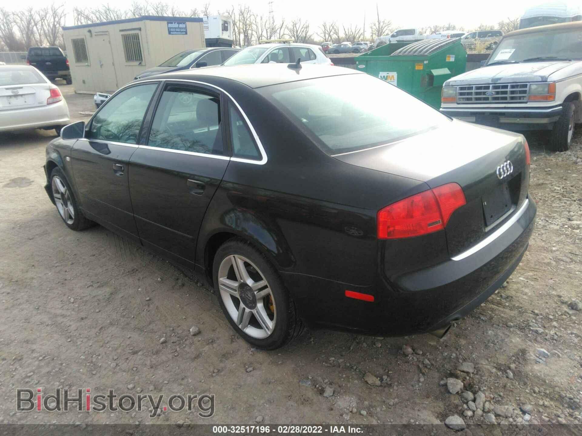 2007 AUDI A4 - VIN: WAUDF78EX7A041598 - Photo 3