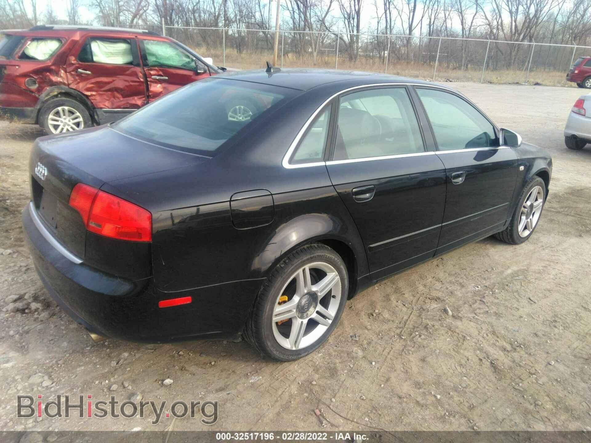 2007 AUDI A4 - VIN: WAUDF78EX7A041598 - Photo 4