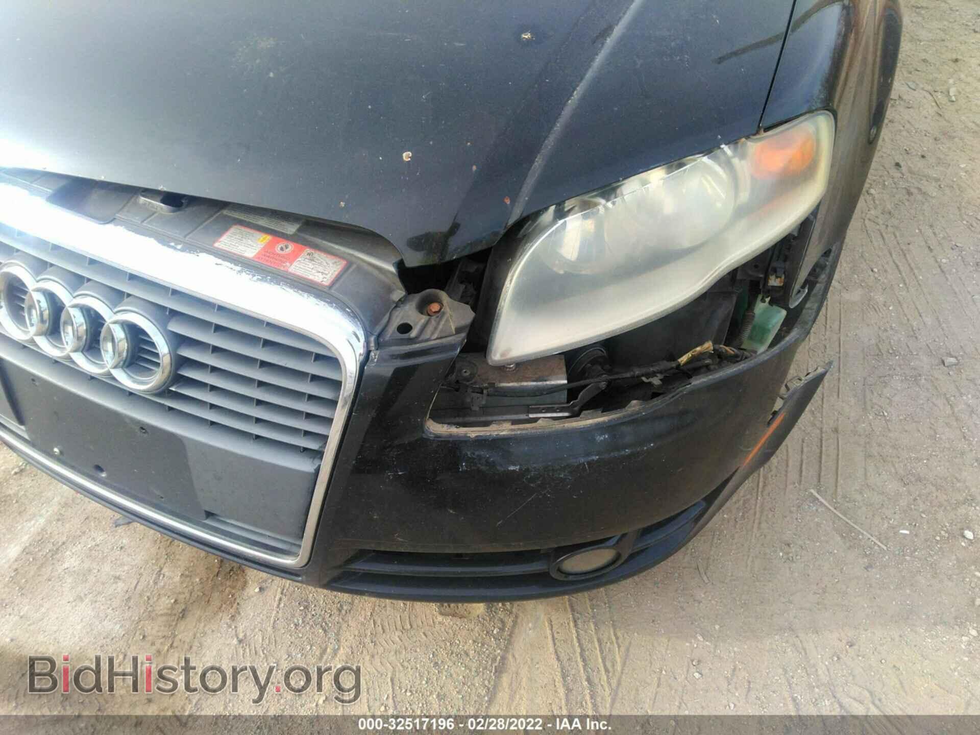 2007 AUDI A4 - VIN: WAUDF78EX7A041598 - Photo 6