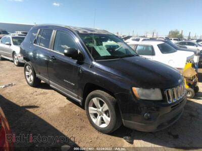 2011 Jeep COMPASS, темно-синий — VIN 1J4NT1FA5BD171030, IAAI