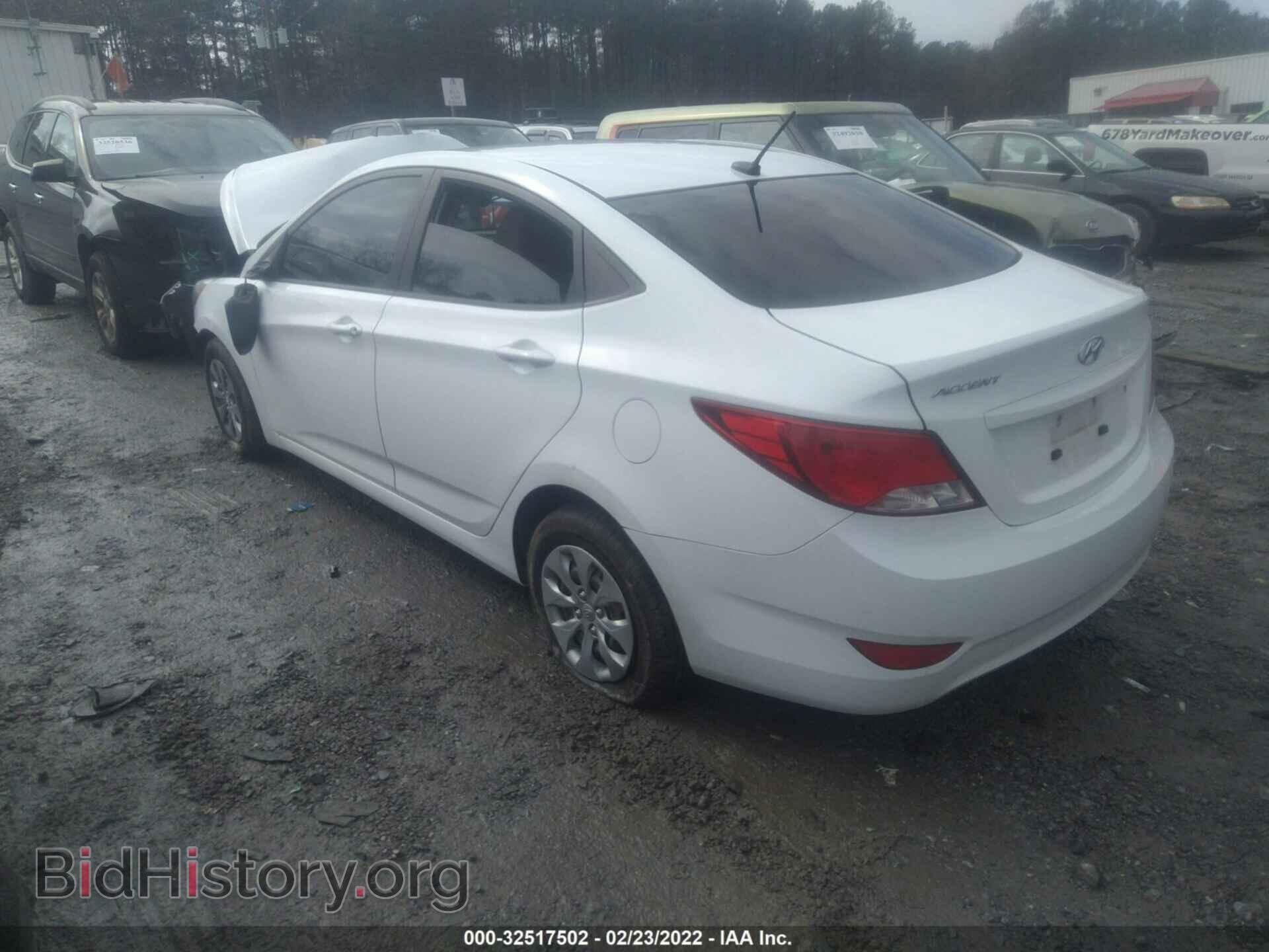 2015 HYUNDAI ACCENT - VIN: KMHCT4AE6FU797163 - Фото 3