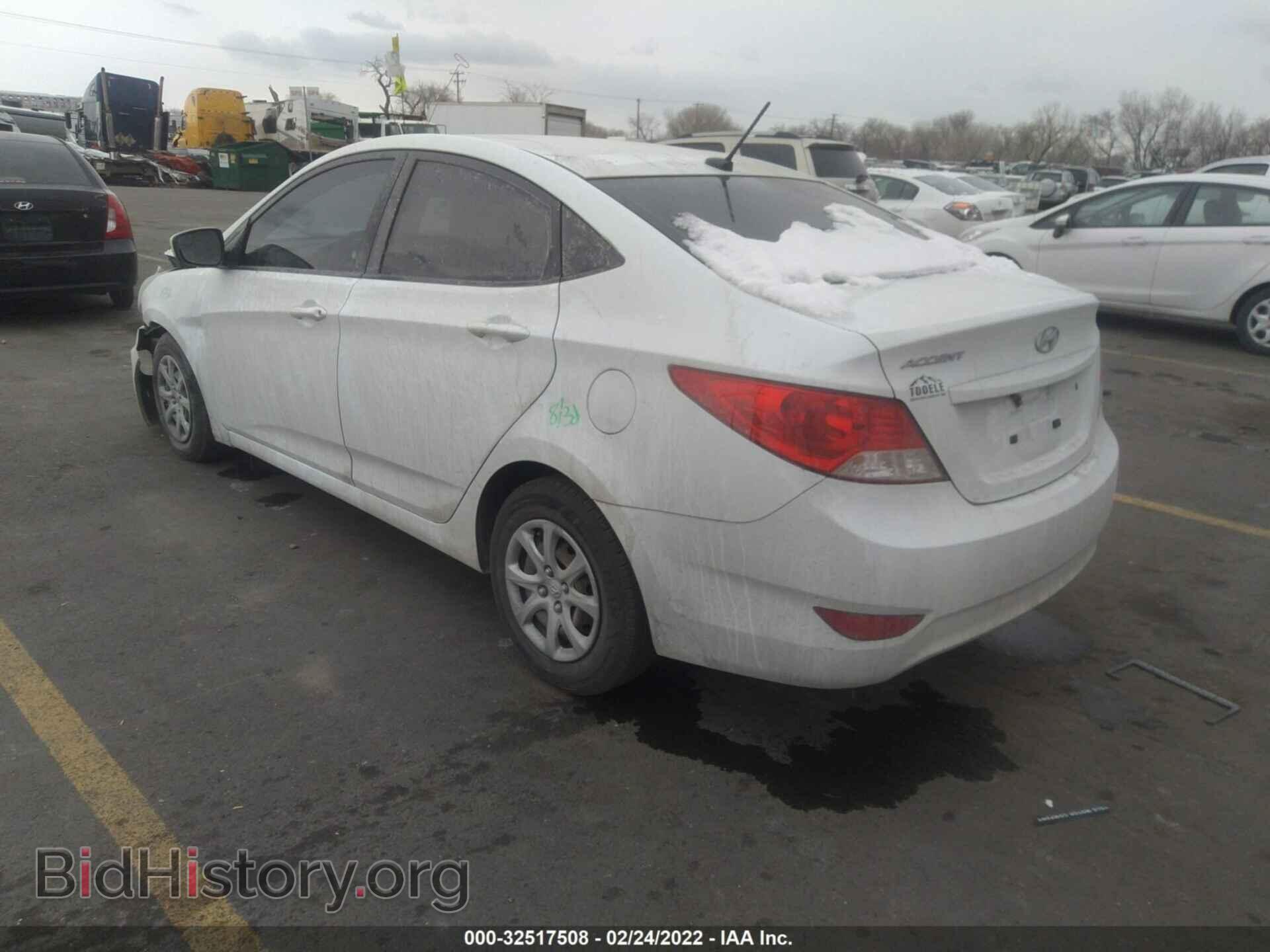 2014 HYUNDAI ACCENT - VIN: KMHCT4AE5EU675697 - Фото 3
