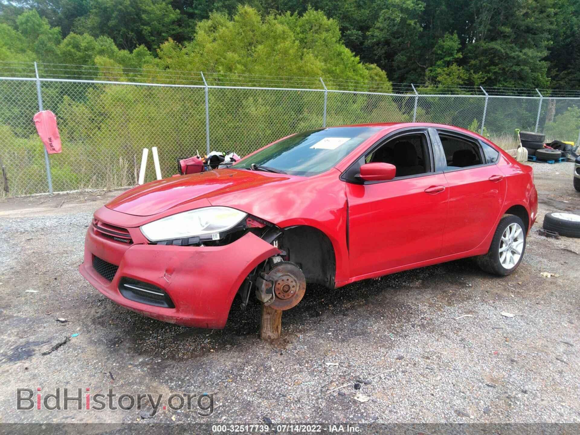 2013 DODGE DART - VIN: 1C3CDFBA3DD283975 - Фото 2