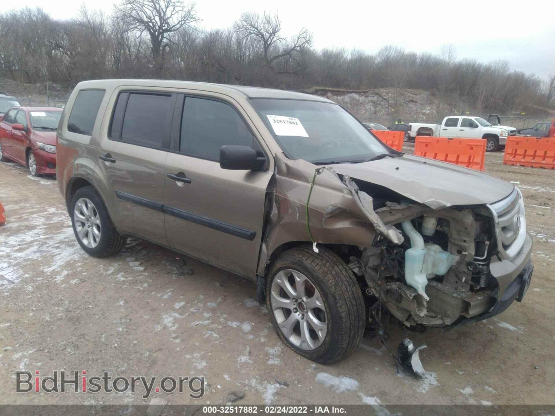 Фотография 5FNYF3H25BB020631 - HONDA PILOT 2011