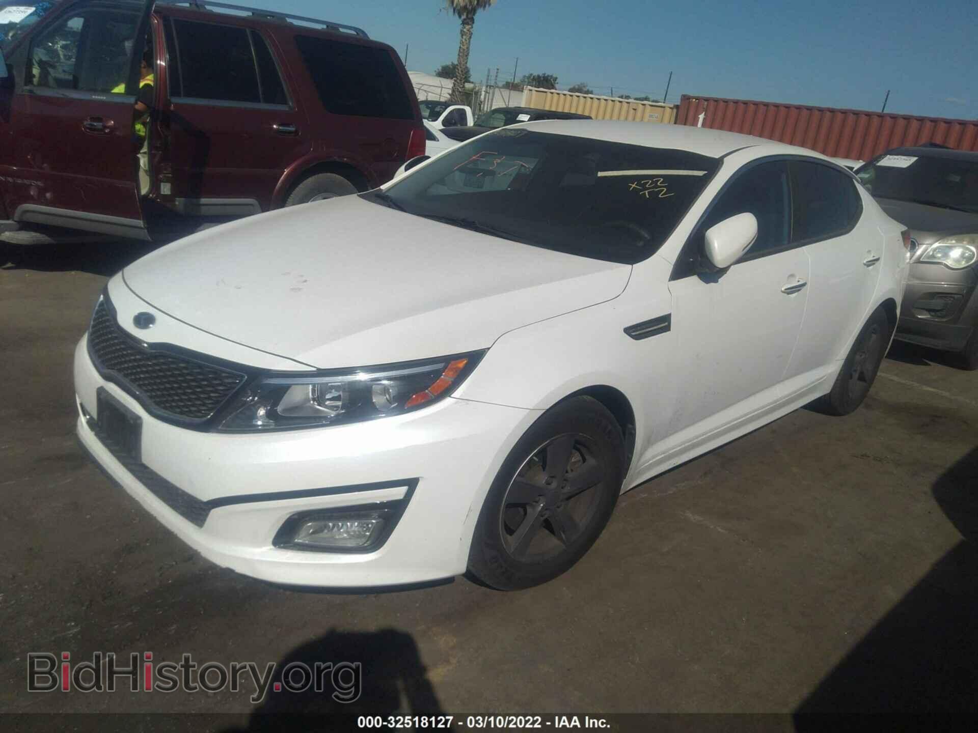 2015 KIA OPTIMA - VIN: KNAGM4A72F5645540 - Фото 2