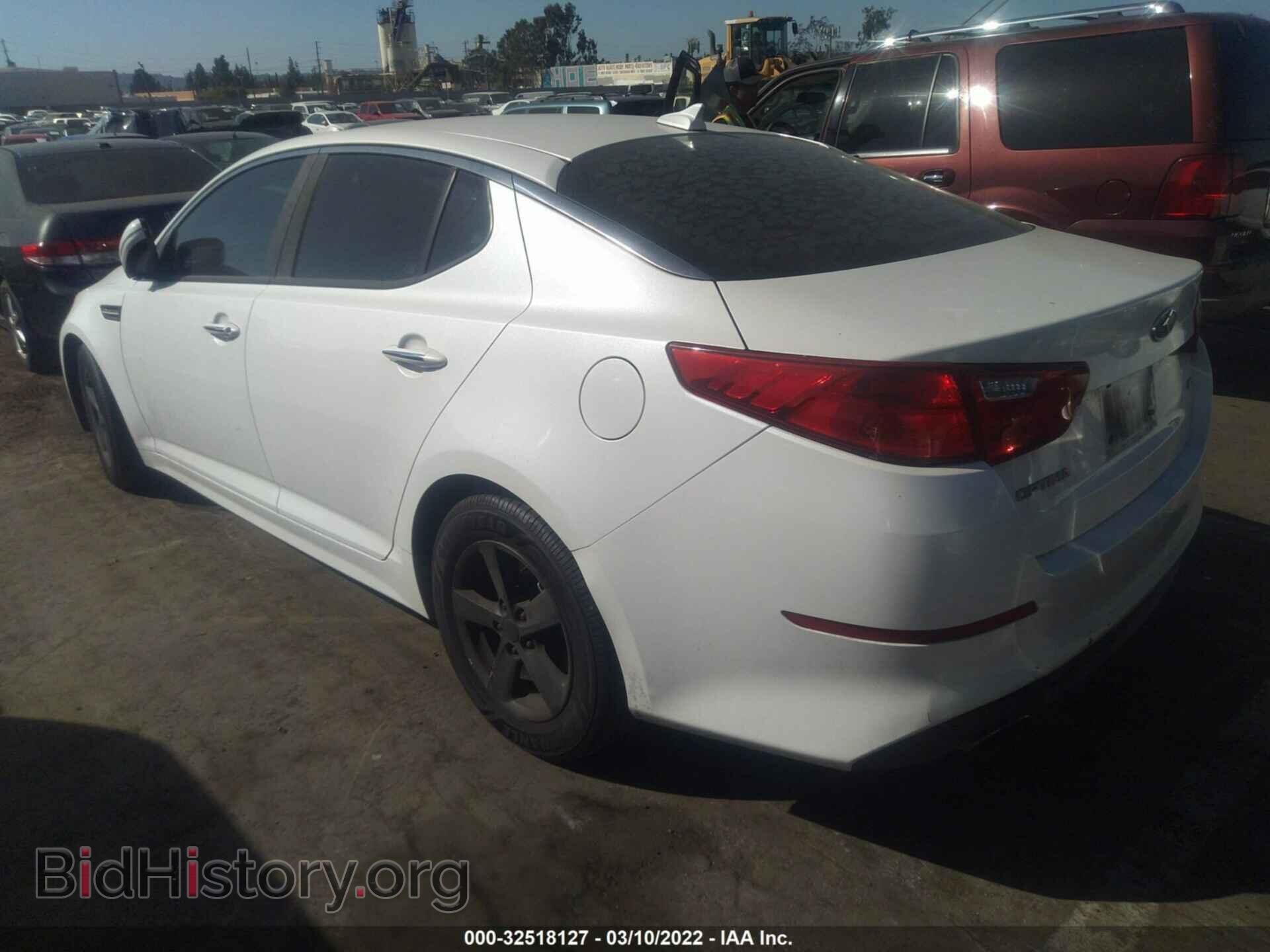 2015 KIA OPTIMA - VIN: KNAGM4A72F5645540 - Фото 3