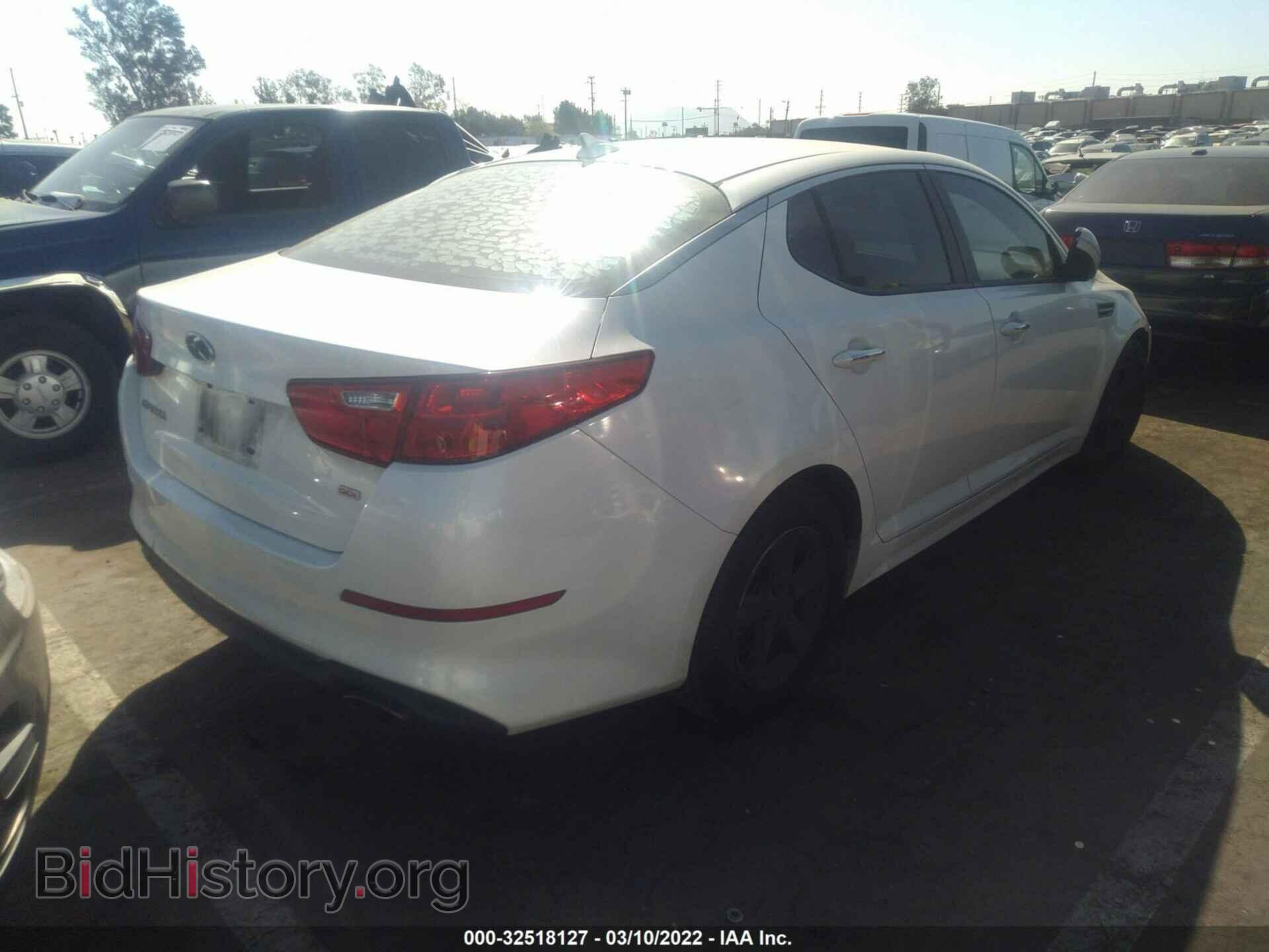2015 KIA OPTIMA - VIN: KNAGM4A72F5645540 - Фото 4