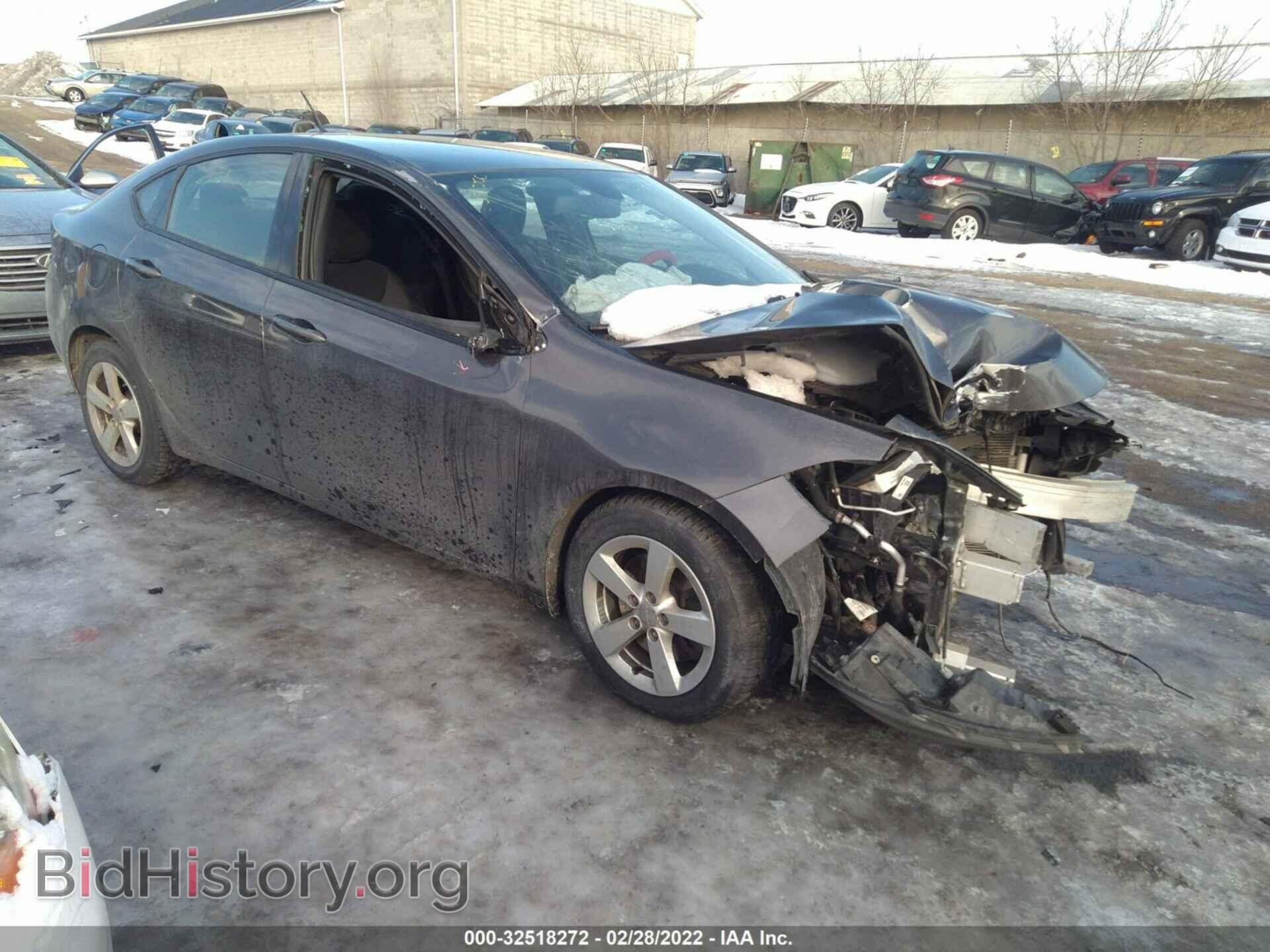 Фотография 1C3CDFBB4FD344603 - DODGE DART 2015