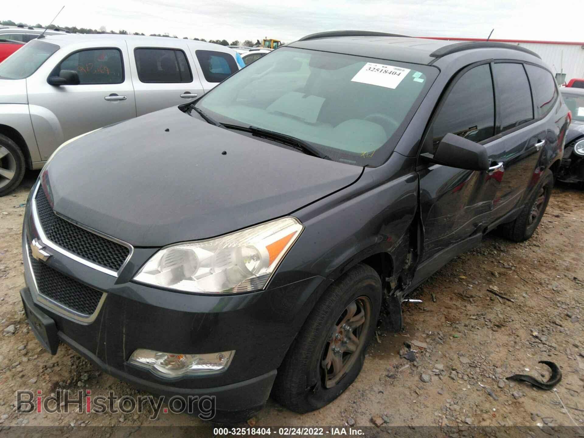 2012 CHEVROLET TRAVERSE - VIN: 1GNKRFED4CJ380933 - Фото 2