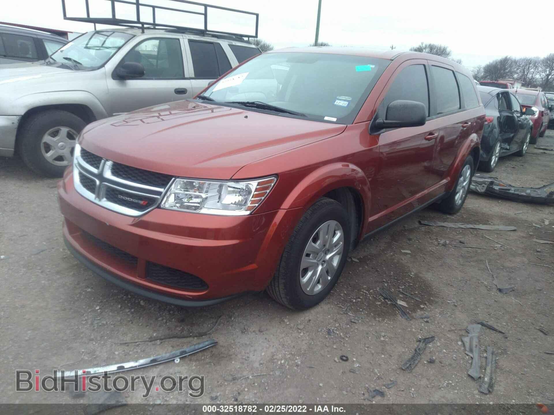 2014 DODGE JOURNEY - VIN: 3C4PDCAB9ET310663 - Фото 2