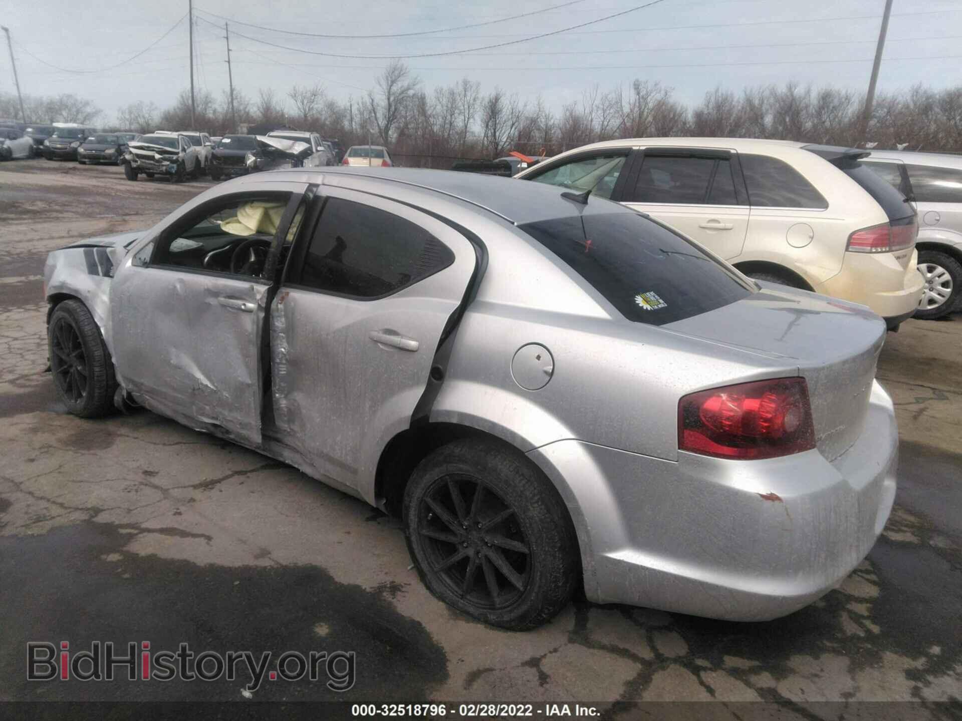 2012 DODGE AVENGER - VIN: 1C3CDZCBXCN142063 - Фото 3