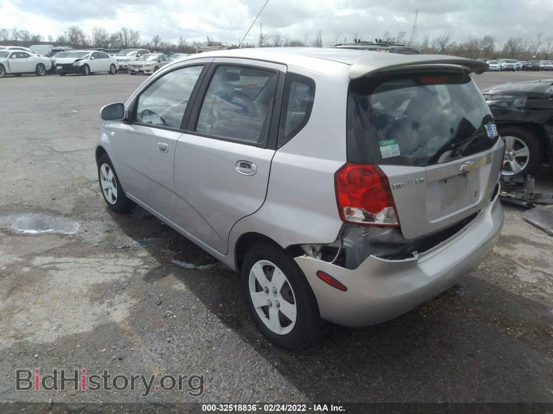 2006 CHEVROLET AVEO - VIN: KL1TD66616B666675 - Фото 3