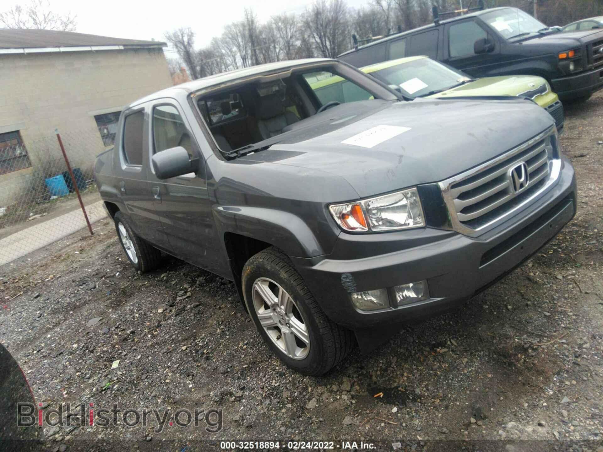 Photo 5FPYK1F59CB453066 - HONDA RIDGELINE 2012