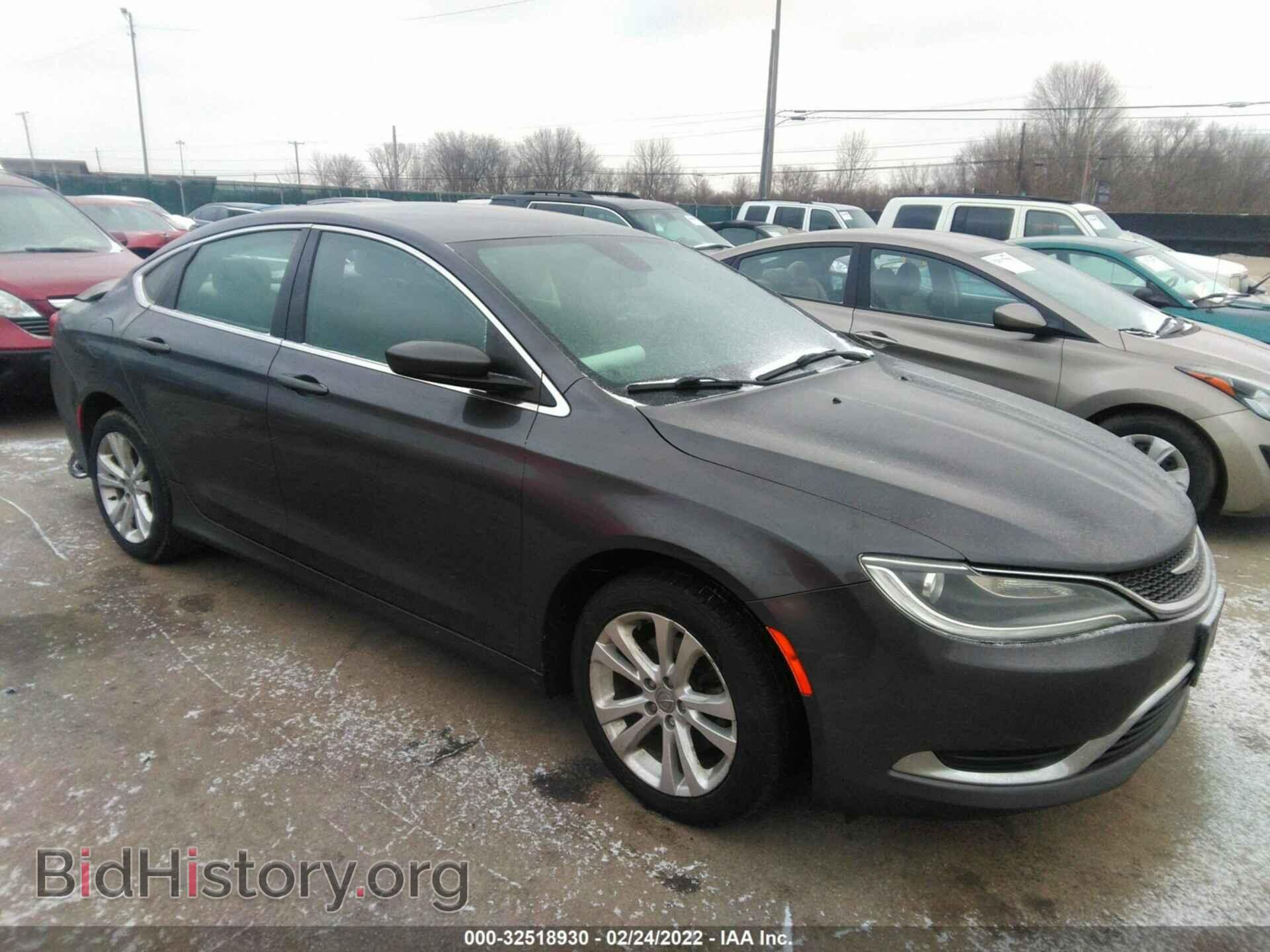 Фотография 1C3CCCAB1GN136273 - CHRYSLER 200 2016