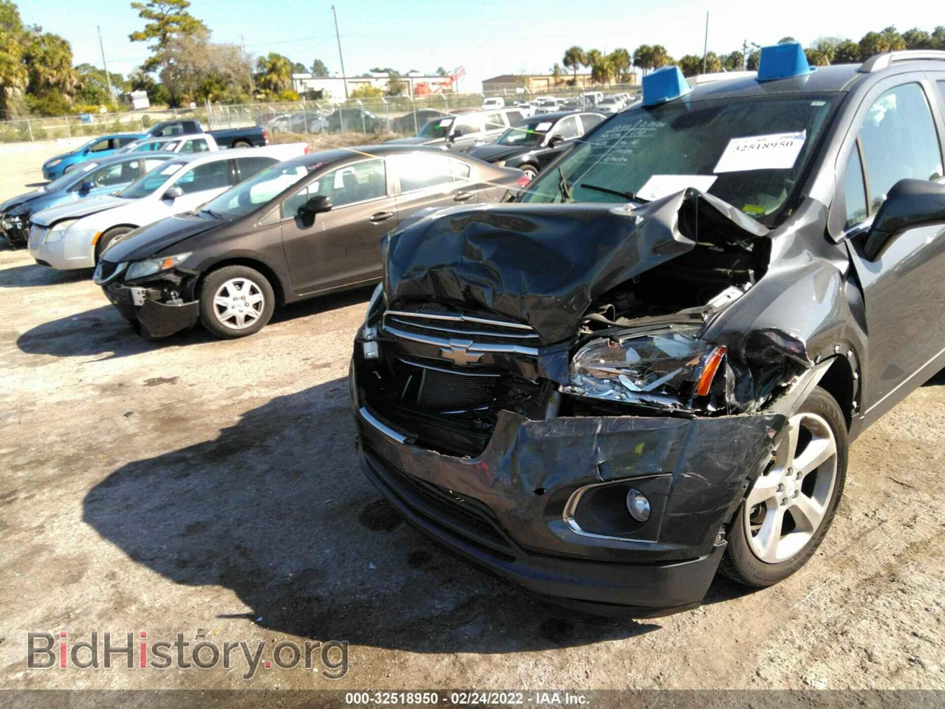 2016 CHEVROLET TRAX - VIN: 3GNCJMSB8GL161507 - Фото 6
