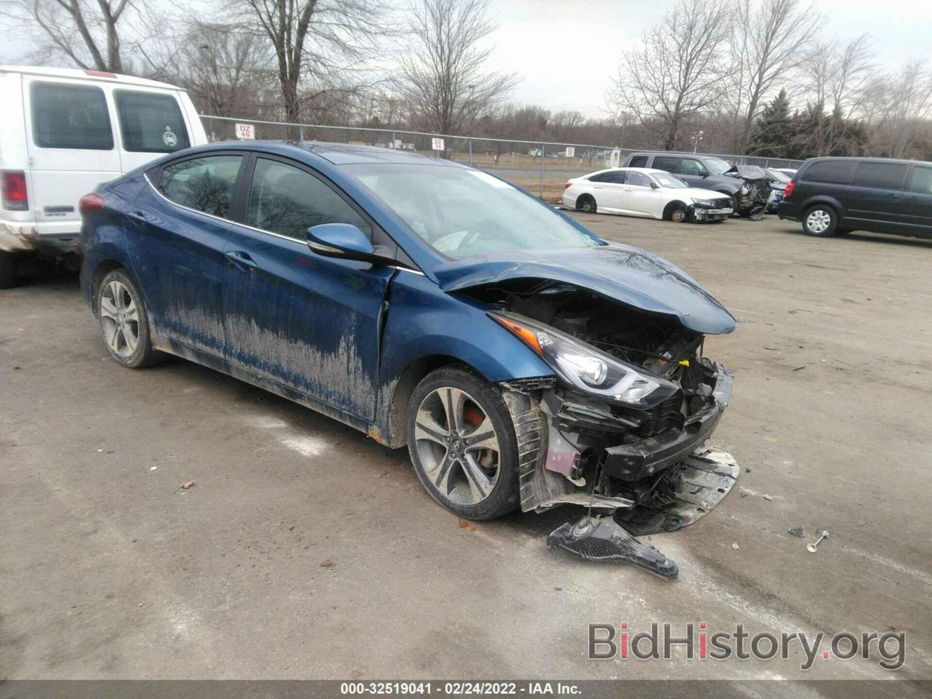 Photo KMHDH4AH7FU429039 - HYUNDAI ELANTRA 2015