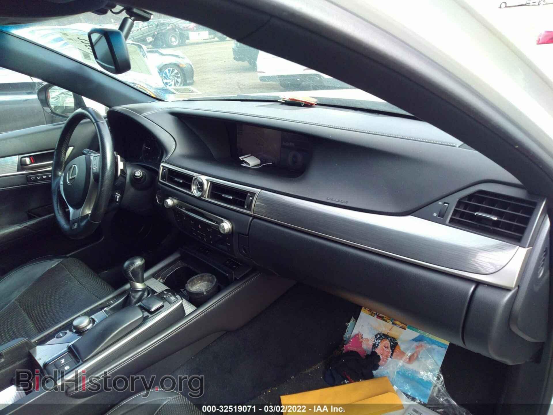 2013 LEXUS GS 350 - VIN: JTHCE1BL3D5014347 - Фото 5