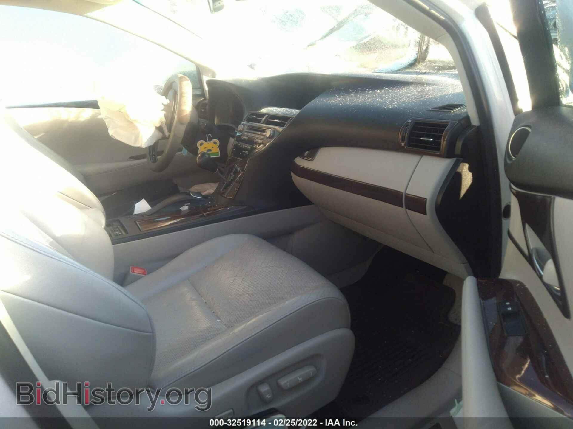 2010 LEXUS RX 350 - VIN: 2T2BK1BAXAC079288 - Фото 5