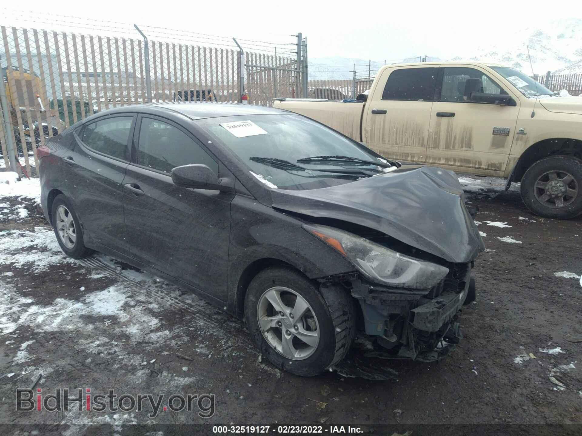 Фотография 5NPDH4AEXEH539036 - HYUNDAI ELANTRA 2014