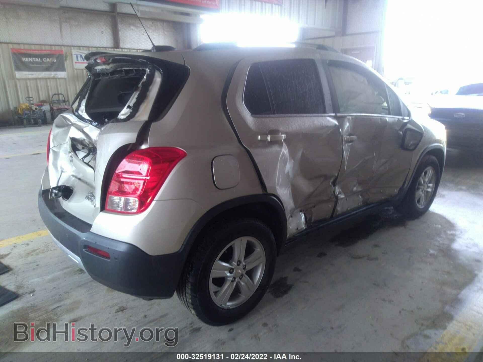 2016 CHEVROLET TRAX - VIN: 3GNCJLSB0GL280856 - Фото 4